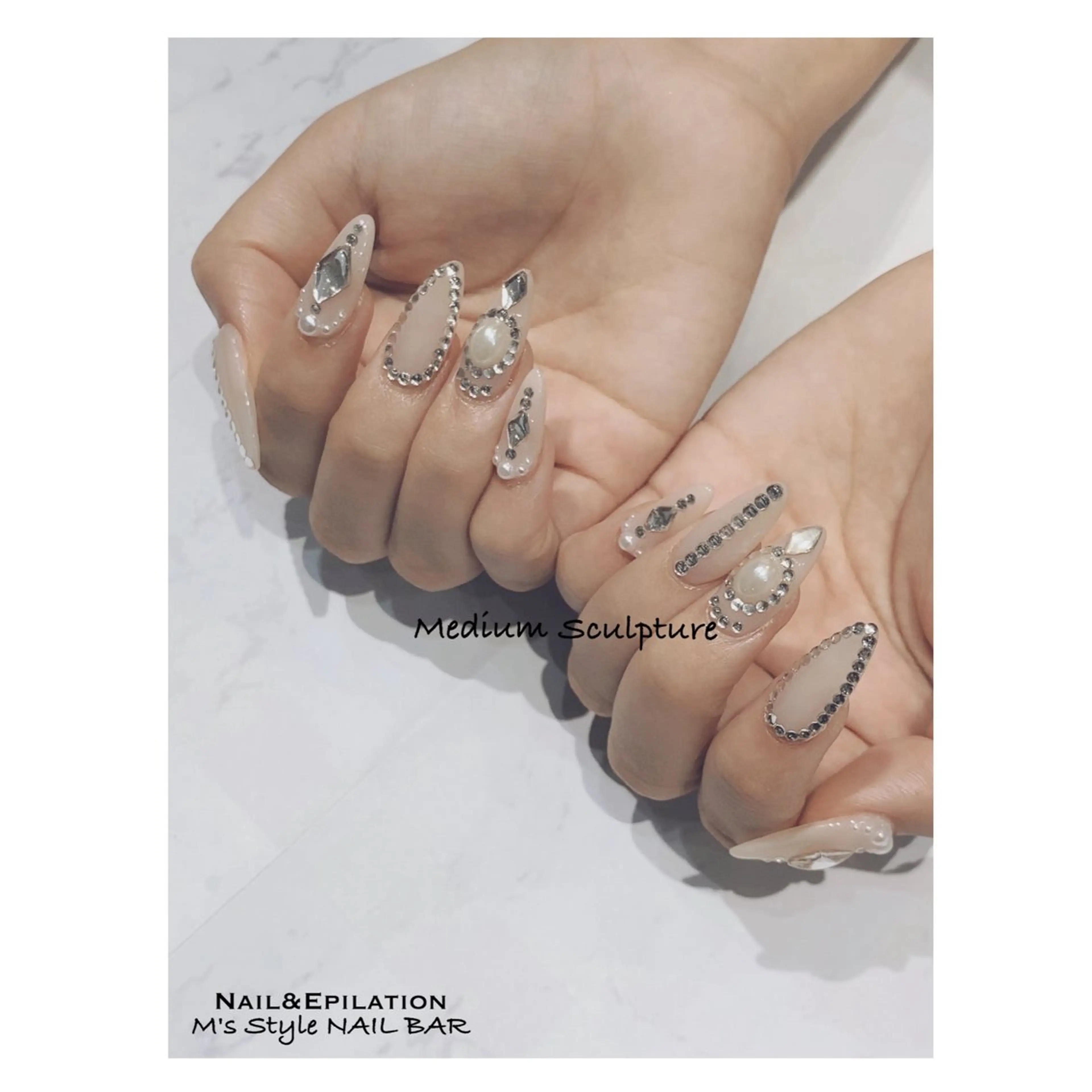 ネイル 成人式 フットネイル フレンチネイル ジェルネイル 韓国ネイル ハンドネイル M's Style NAIL BARのエステ・リラクイメージ