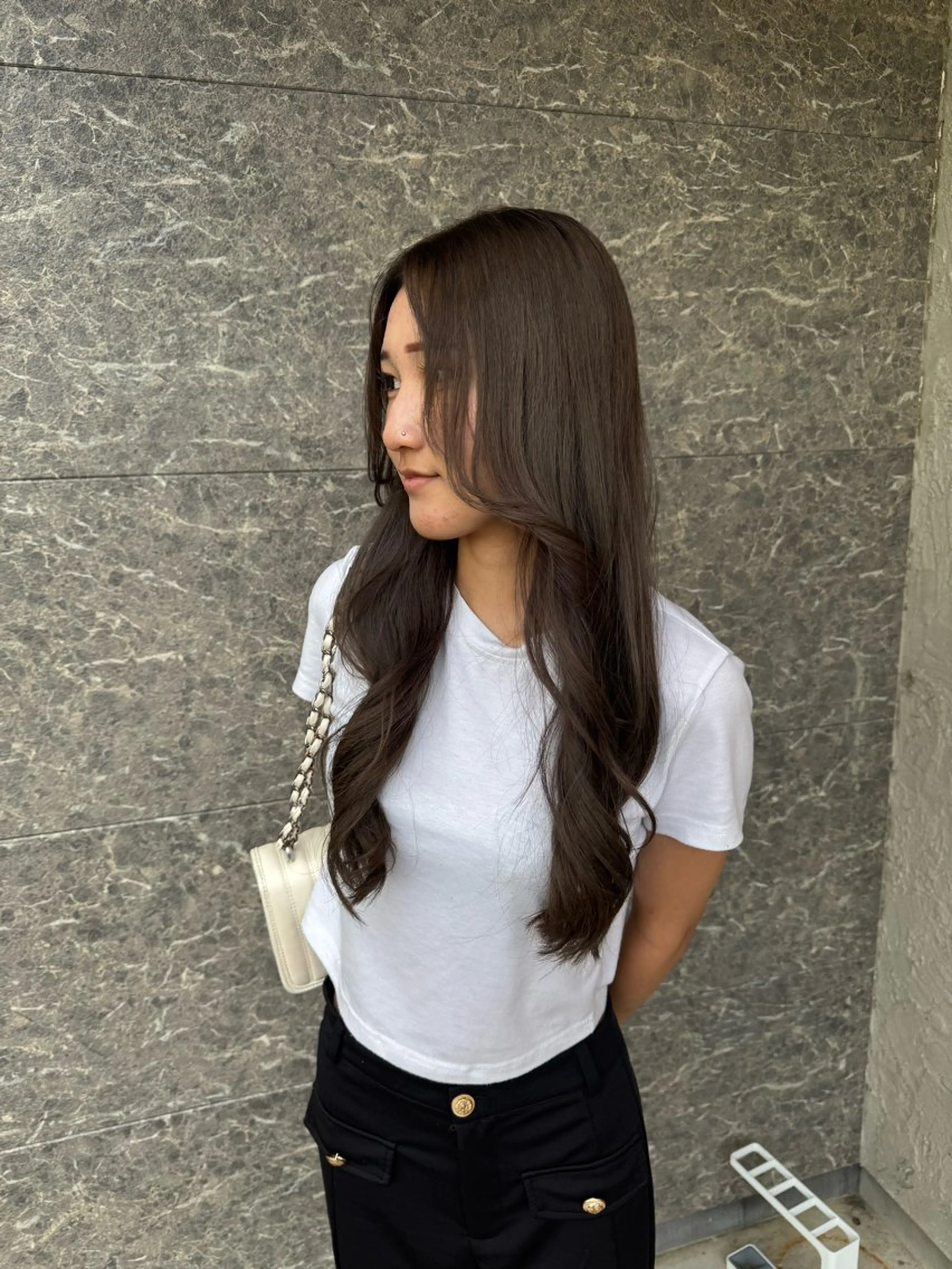 ロング カラー りん/ハイトーン💖 🌈髪質改善✨️浜松のヘアスタイル