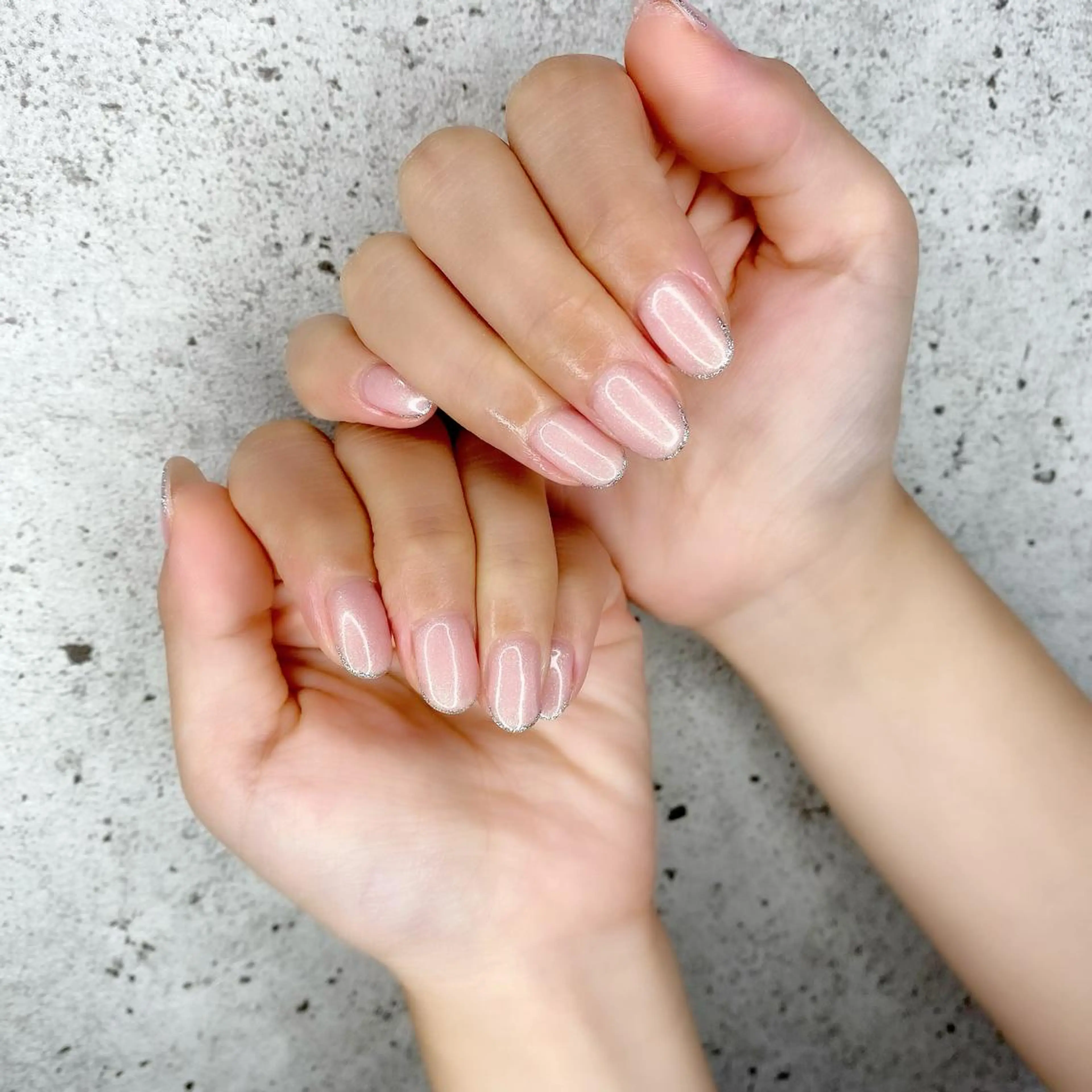 ミディアム カラー パーマ ヘアアレンジ メンズ キッズ ネイル マツエク・マツパ アートネイル フレンチネイル ラメ(グリッター) オフィスネイル Salon Ｋのネイルデザイン