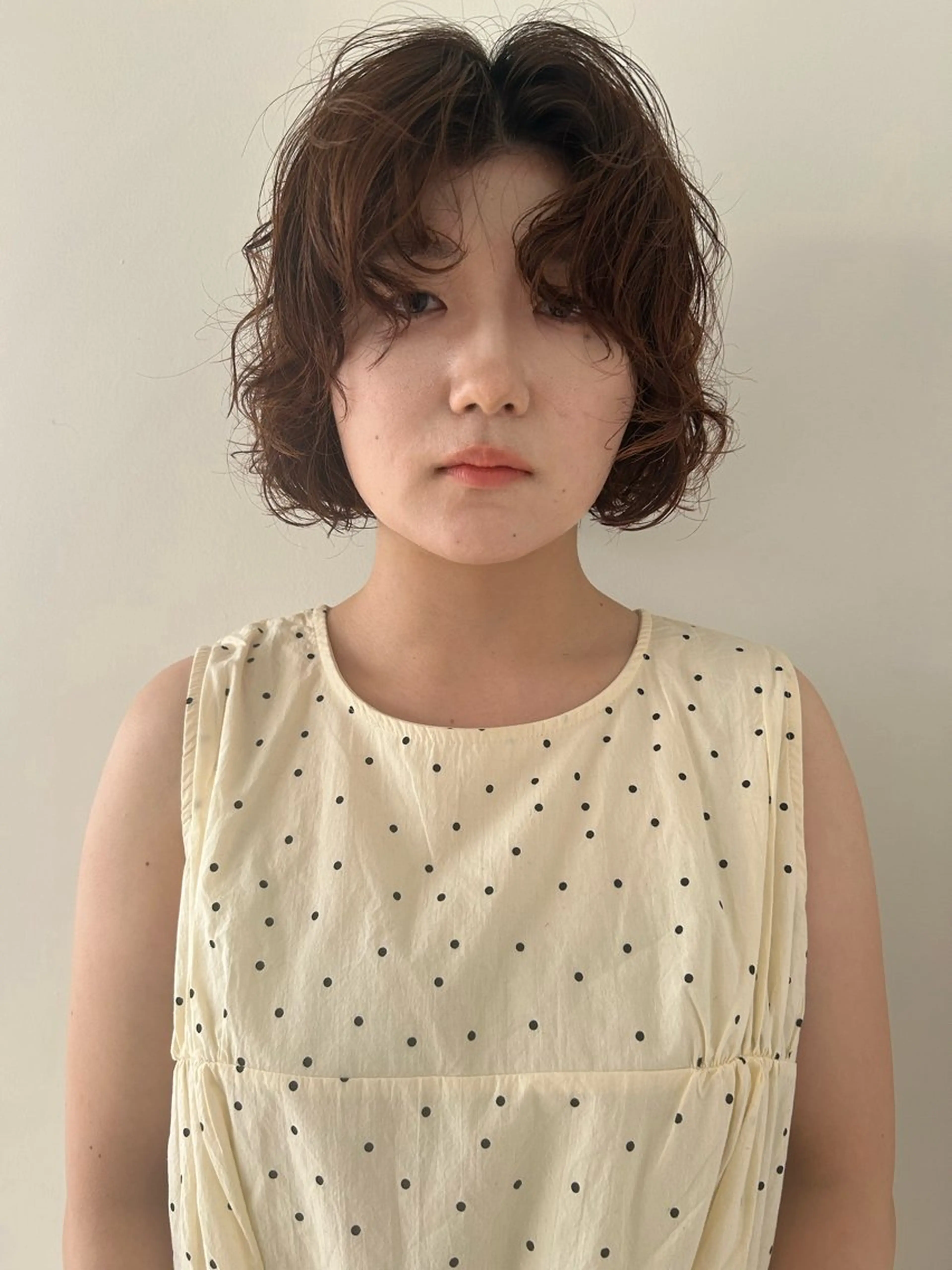 ショート パーマ トリートメント ケアパーマ/ブリーチ daisukeのヘアスタイル