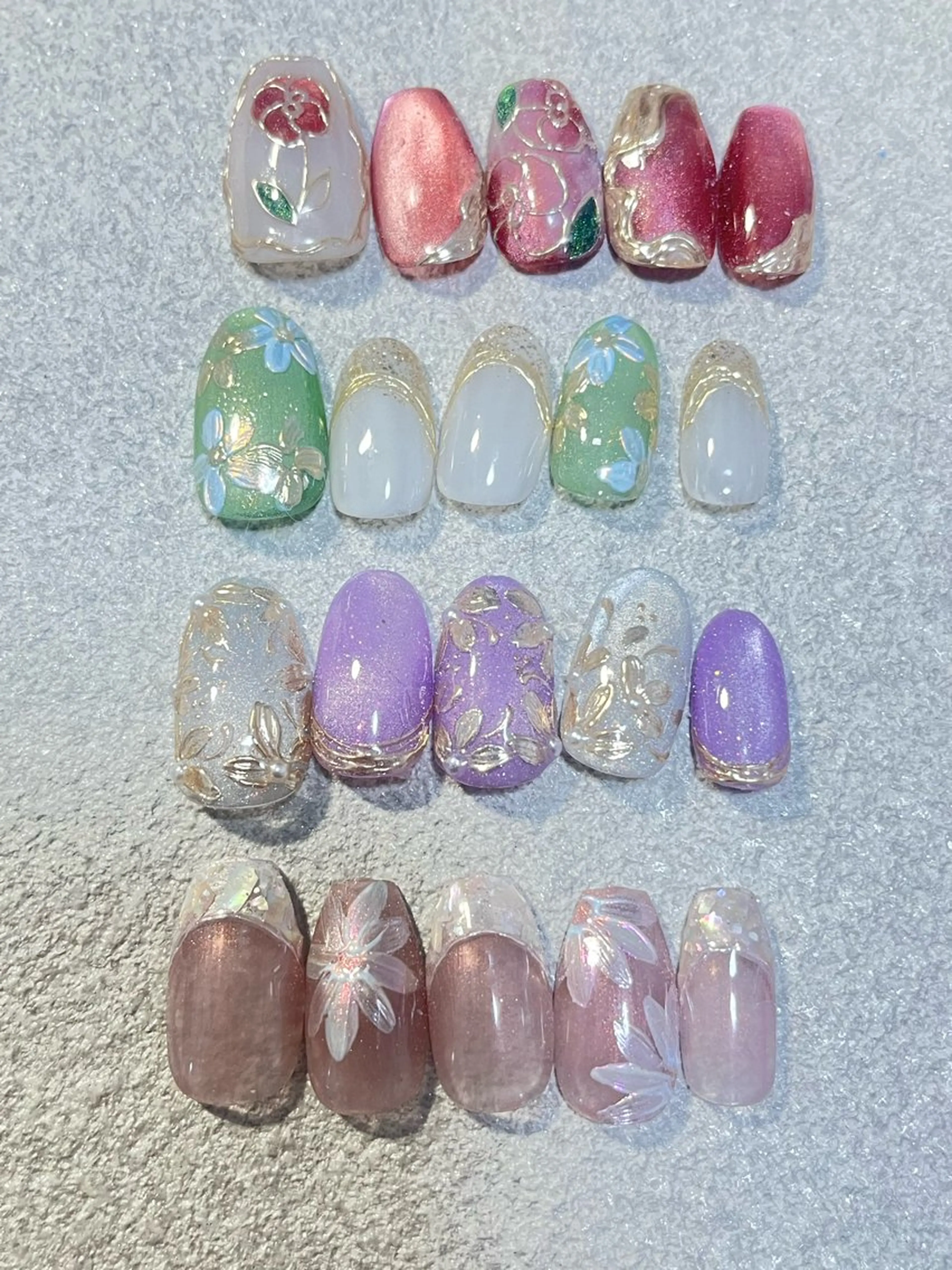 ネイル ミラーネイル ブライダルネイル Nail Space R所属・ネイルスペースR 小林のネイルデザイン