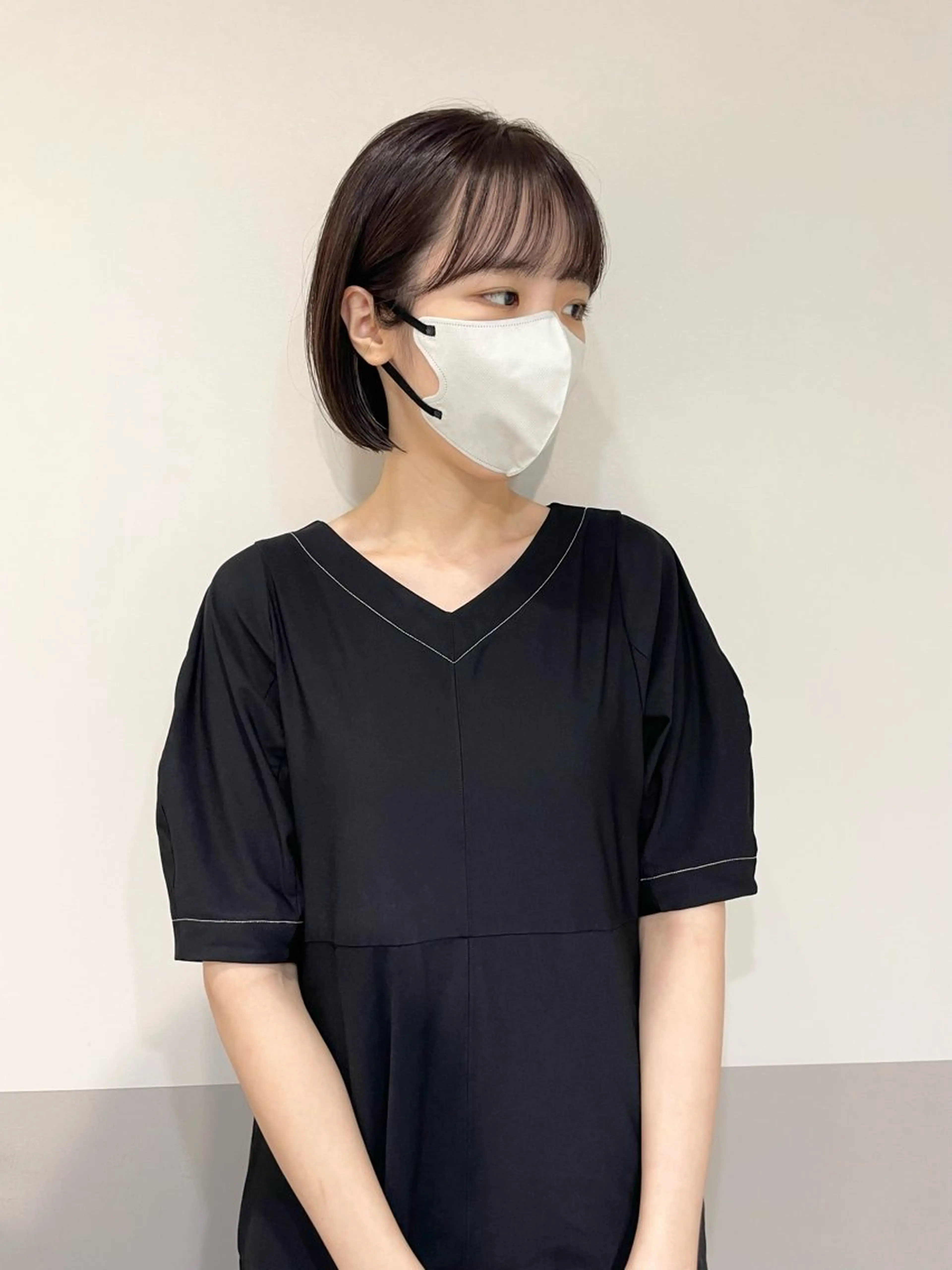 ショート カラー ヘアアレンジ ボブ/ミニボブ/ 立河今日子のヘアスタイル