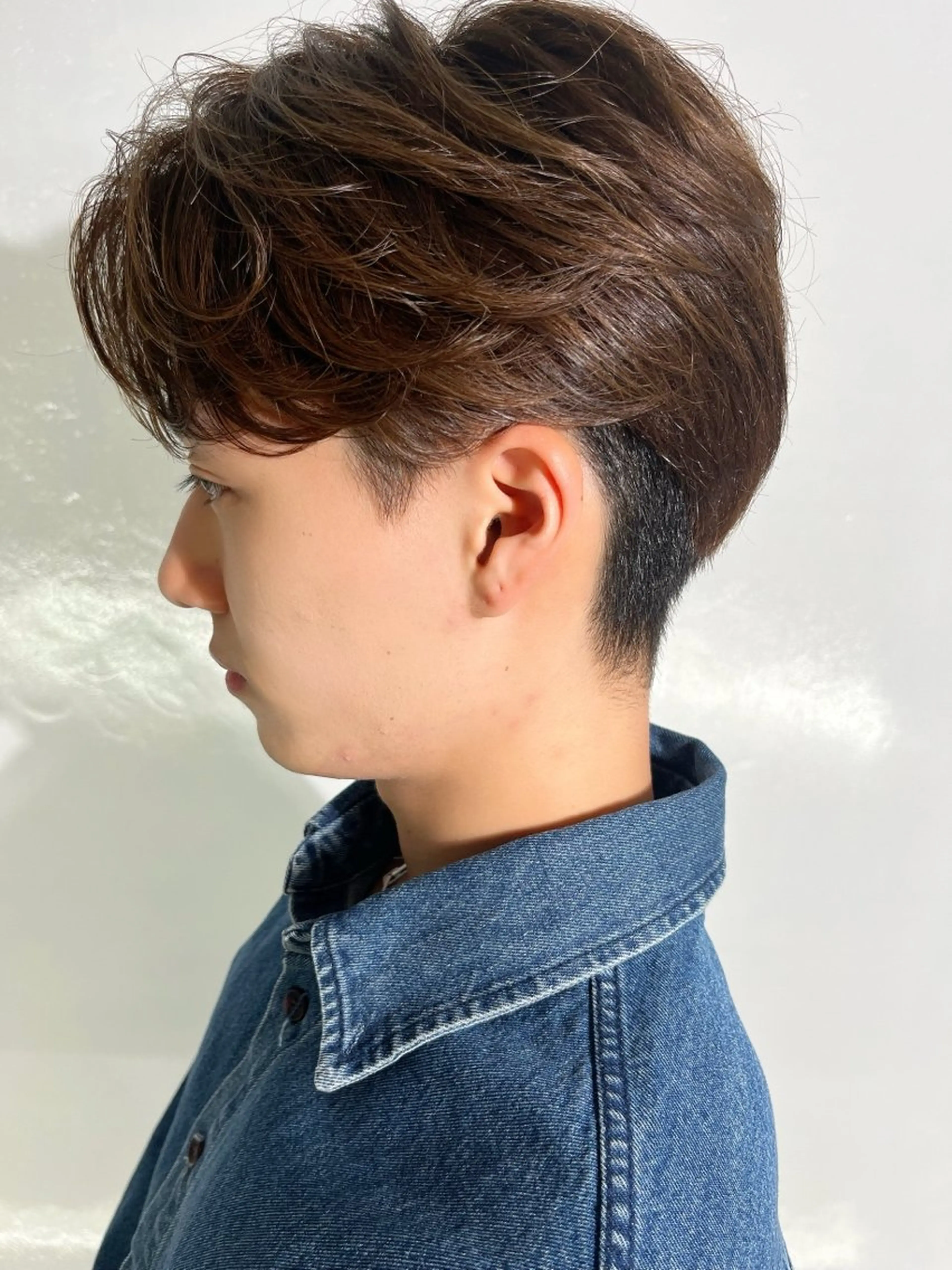 ショート メンズ🍃ナチュラル 韓国風ヘアRENのヘアスタイル