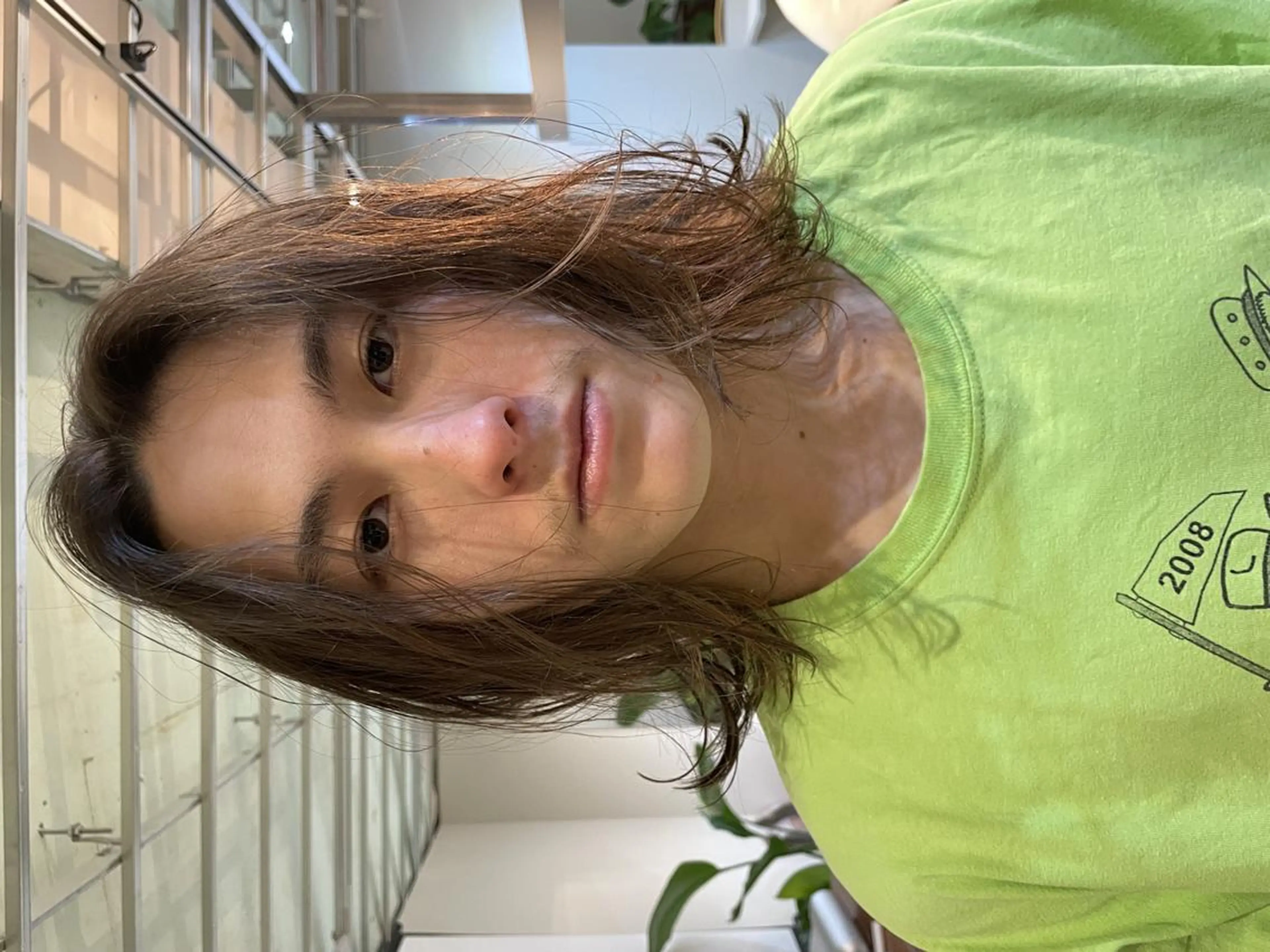 ショート カラー パーマ メンズ メンズブリーチ メンズハイライト メンズメッシュ ブリーチ ハイライトカラー カット パーマ CEINE loqのヘアスタイル