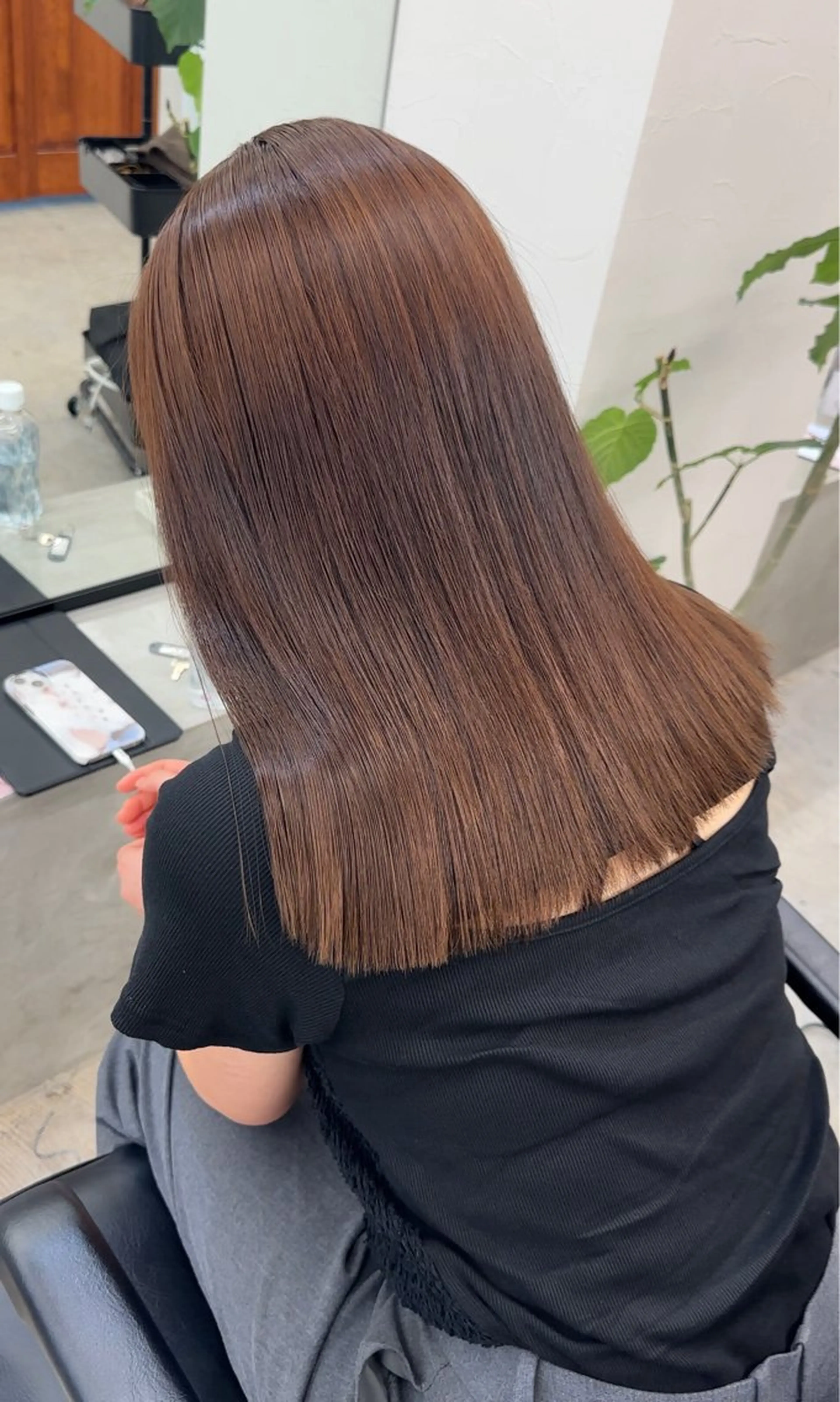 ミディアム カット トリートメント 髪質改善/レイヤー 🎀Ayaneのヘアスタイル