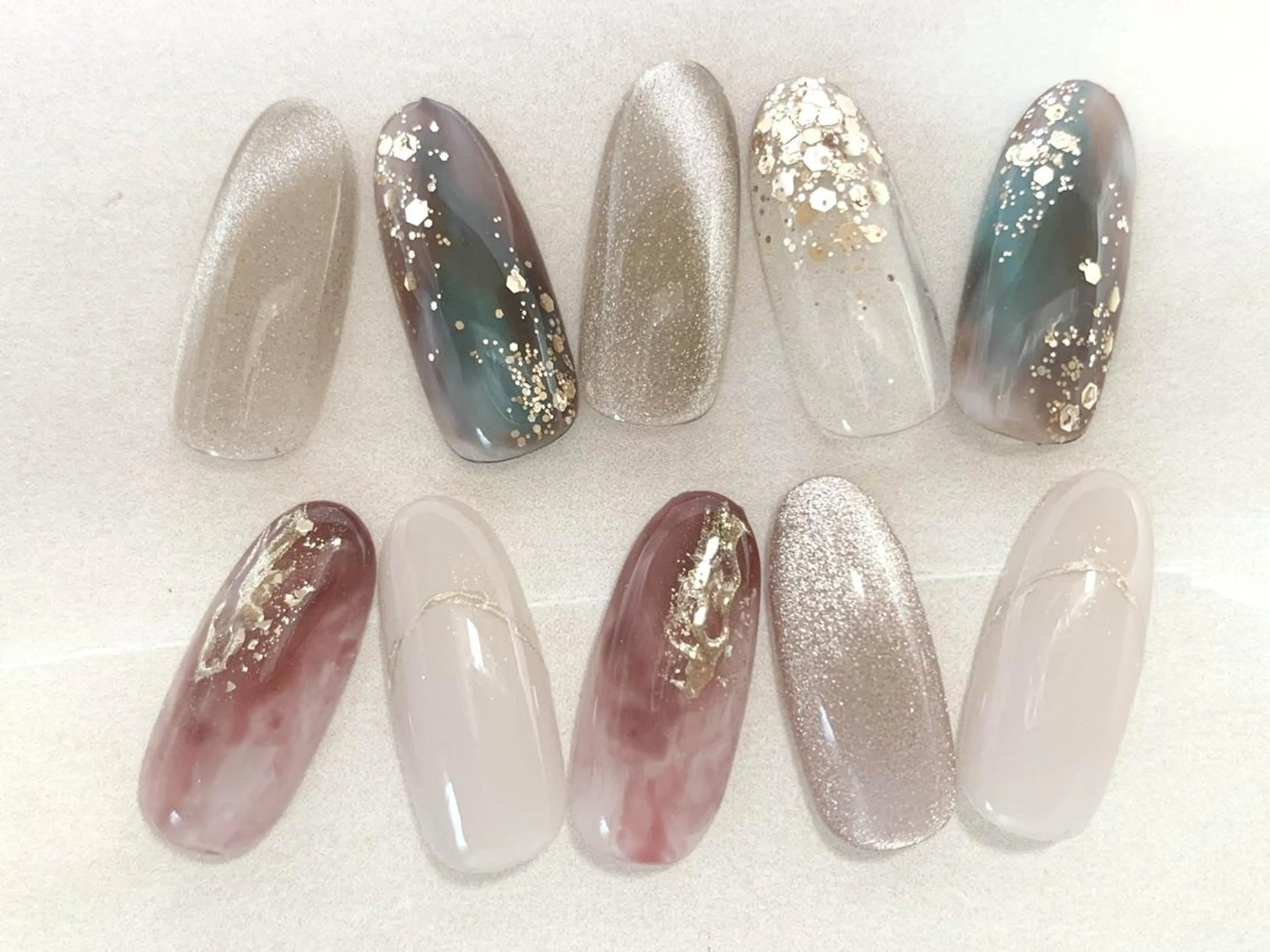 ネイル orbe 永山のネイルデザイン