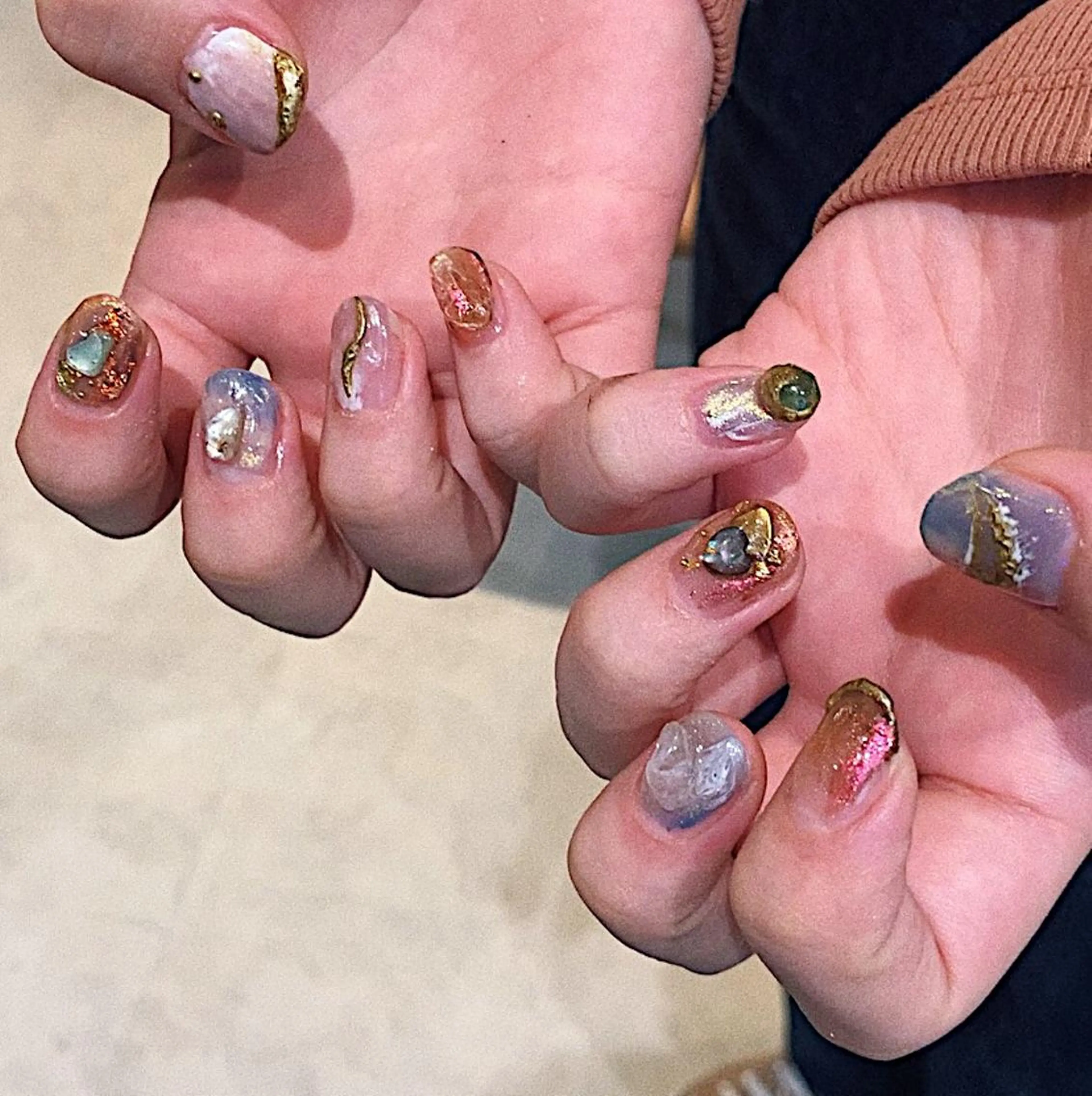 ネイル AO所属・RISAKO 艶髪モテヘア🎀府中のヘアスタイル