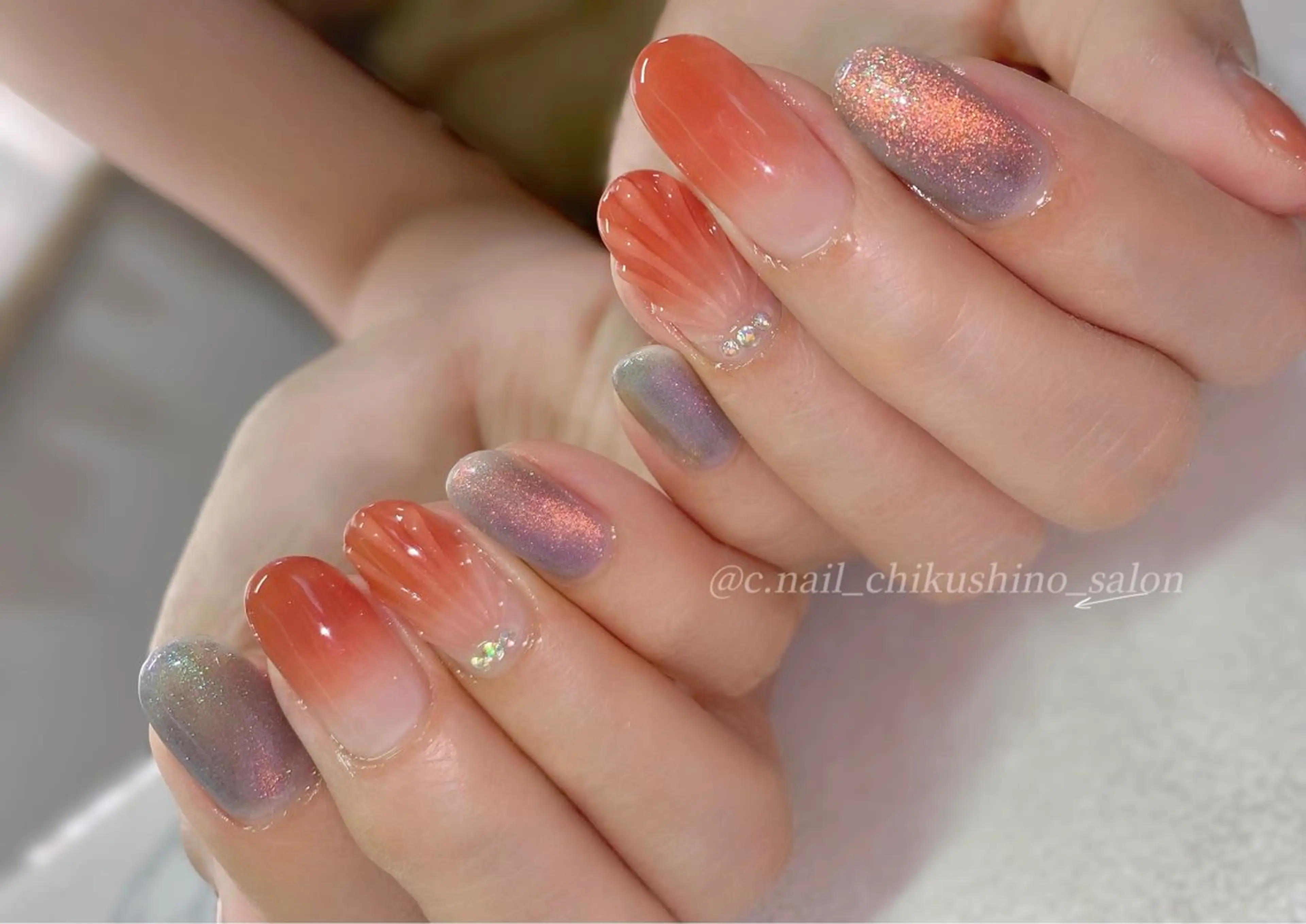 ネイル ハンドネイル C.Nail &Eye筑紫駅のネイルデザイン