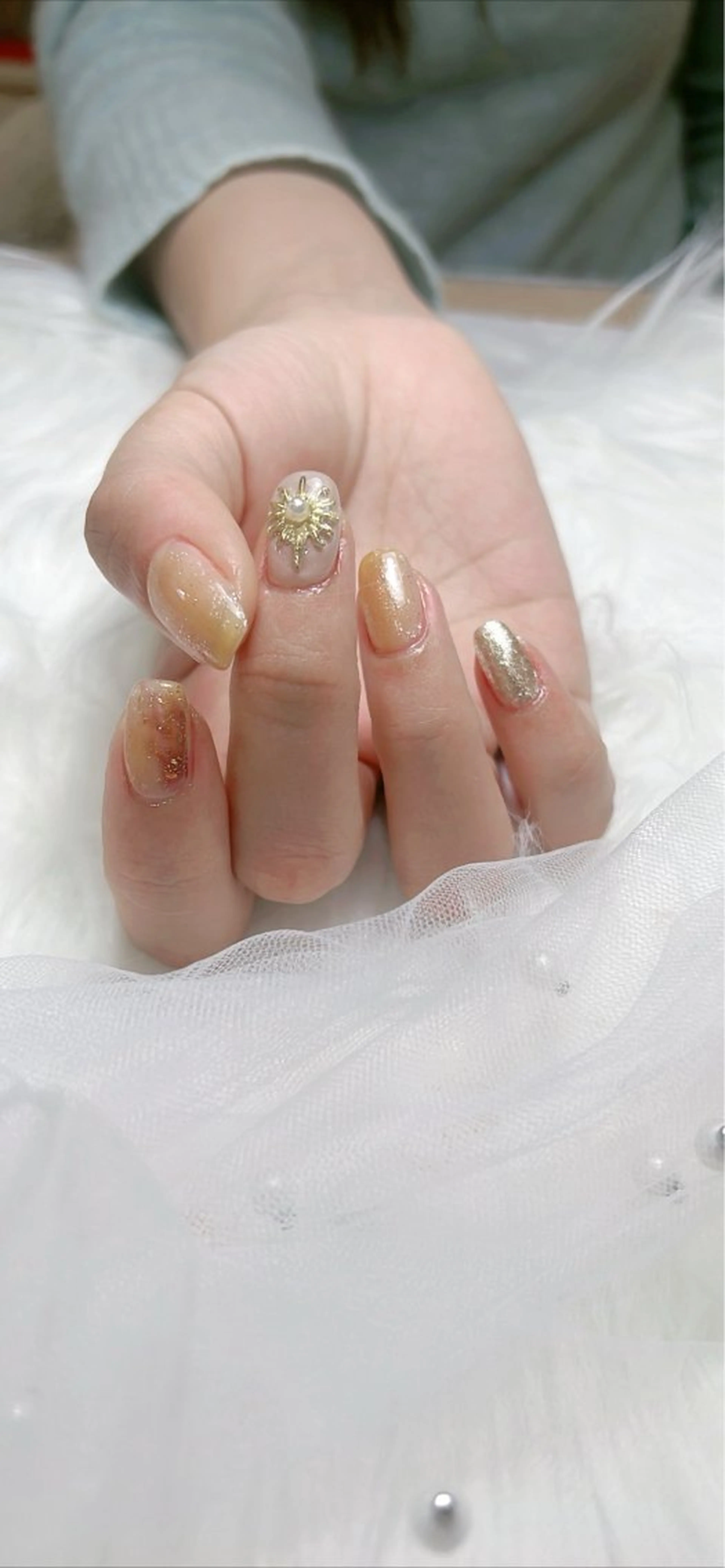 セミロング サニー ハウスのネイルデザイン