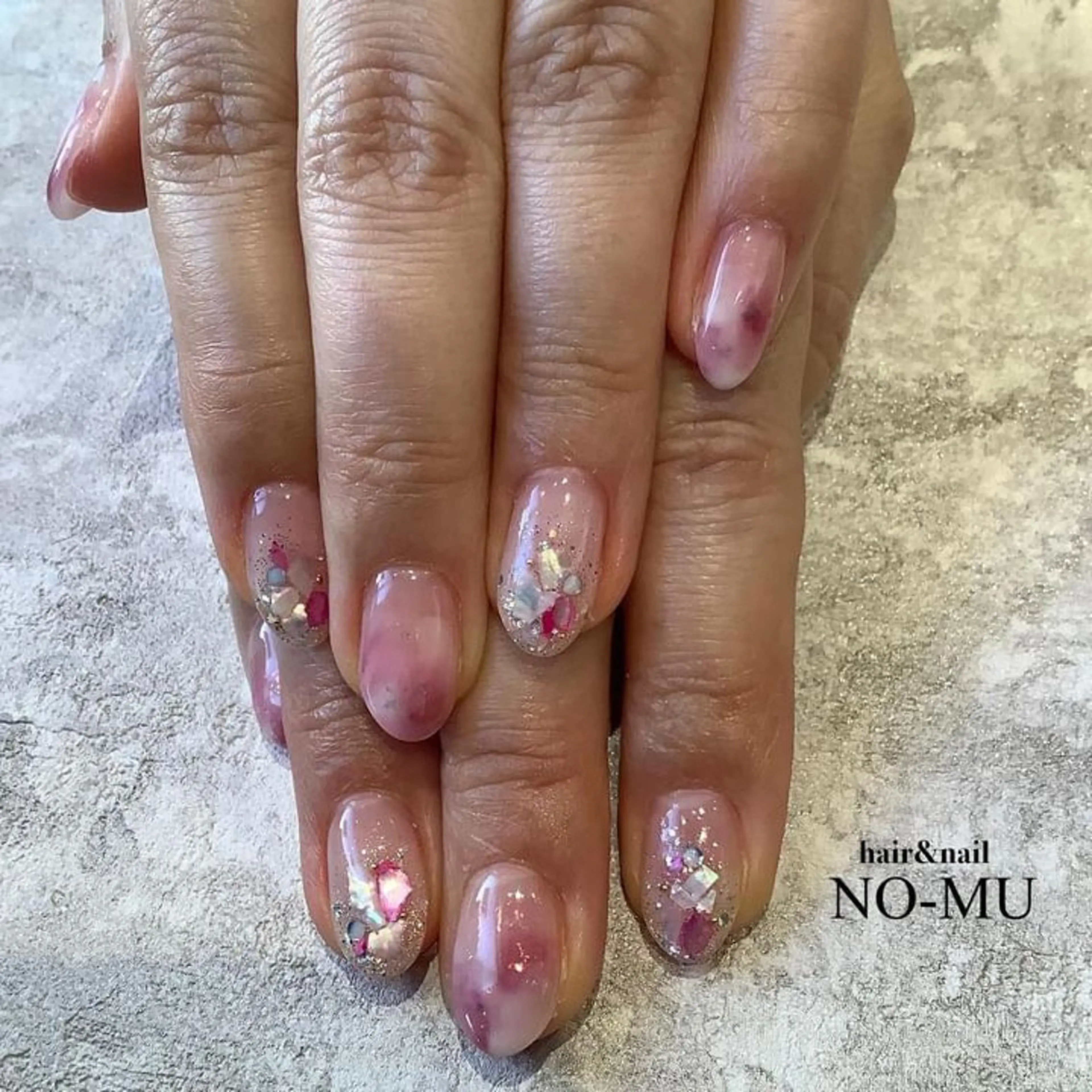 ネイル ハンドネイル hair＆nail NO-MU所属・hair＆nail NO-MUのネイルデザイン