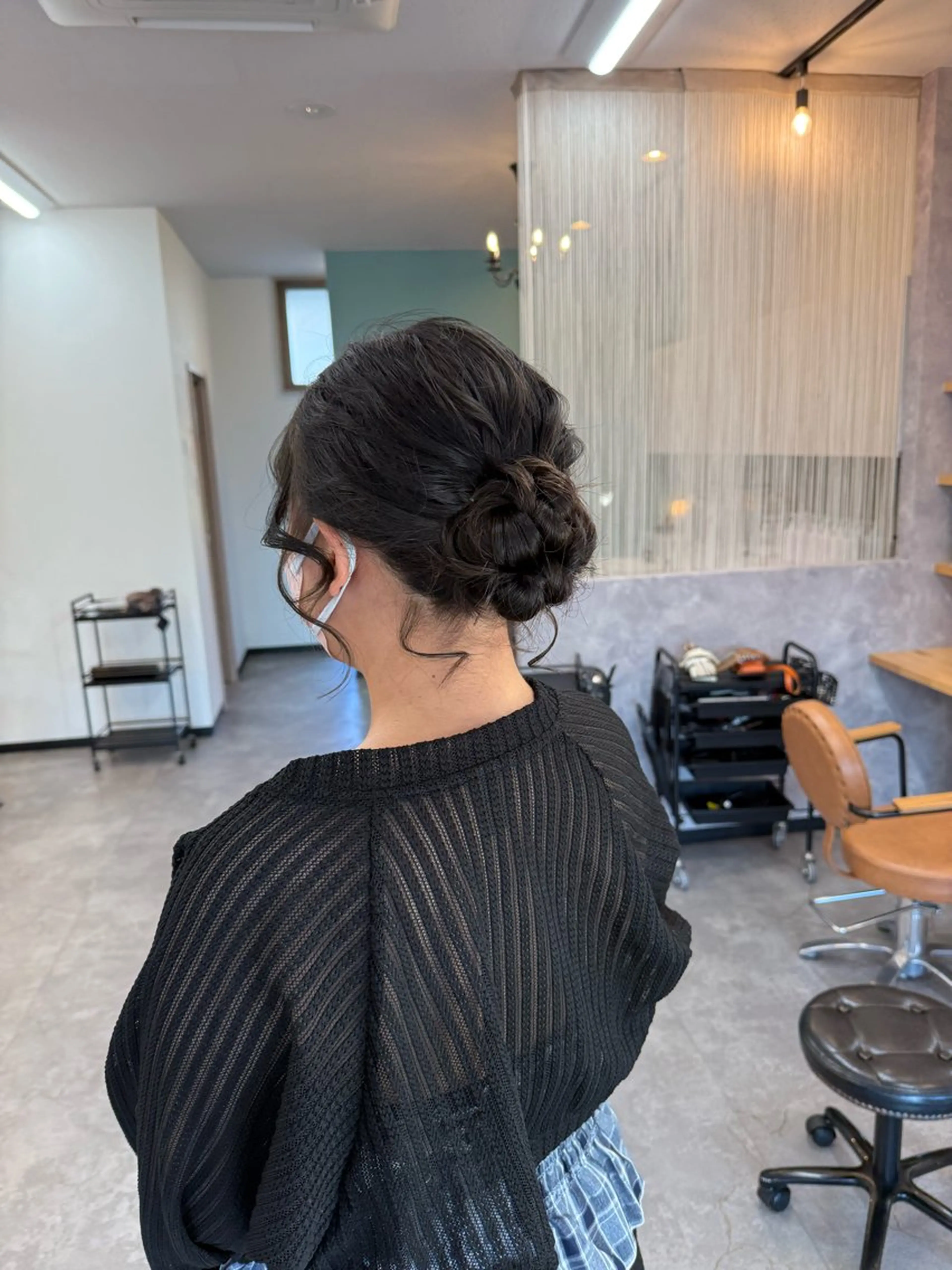 Lin.103所属・坂口 麗杏のヘアスタイル