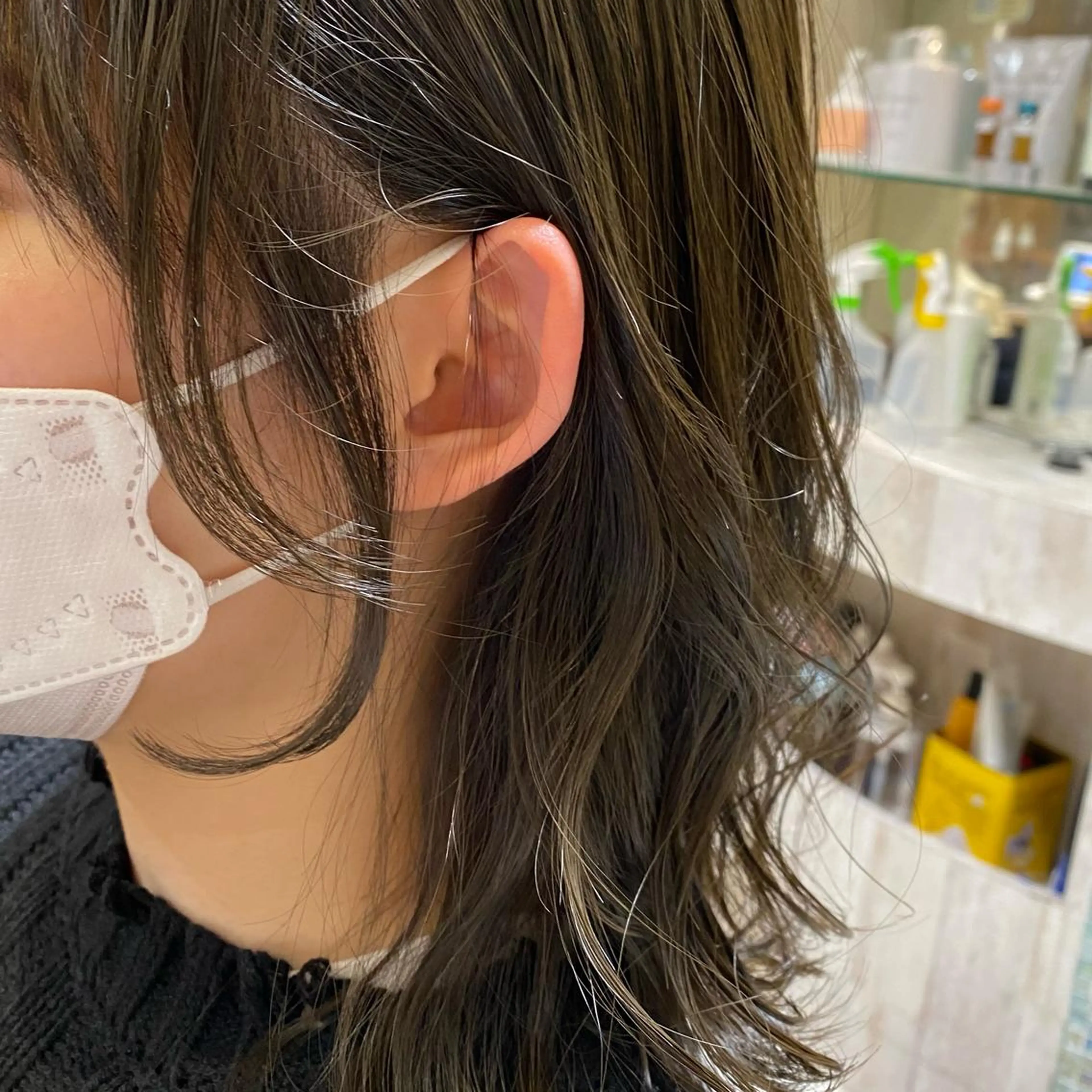 セミロング アッシュ ♡ヘアアレンジ♡ naraのヘアスタイル