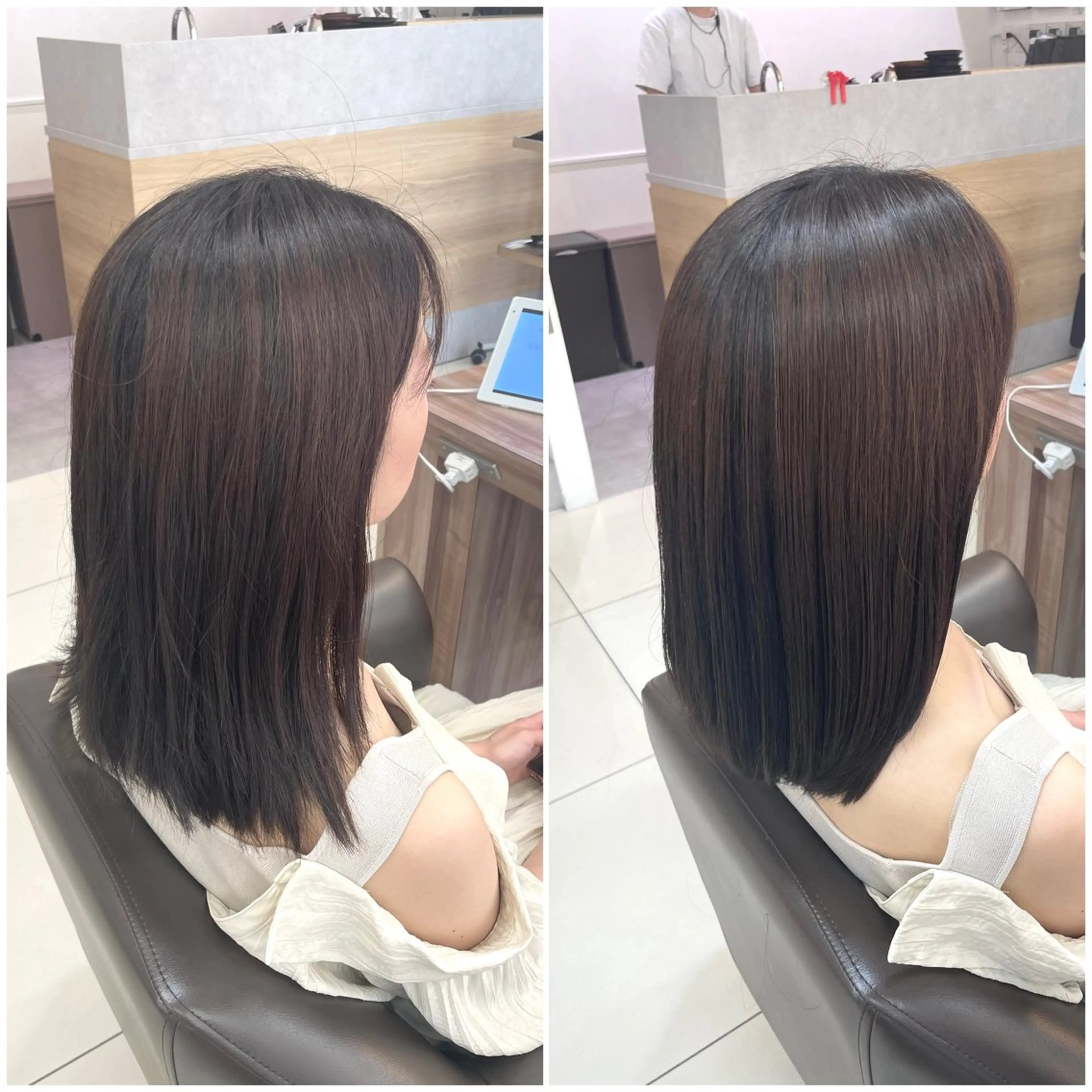 セミロング ヘッドスパ/ 鎌倉　アズサのヘアスタイル