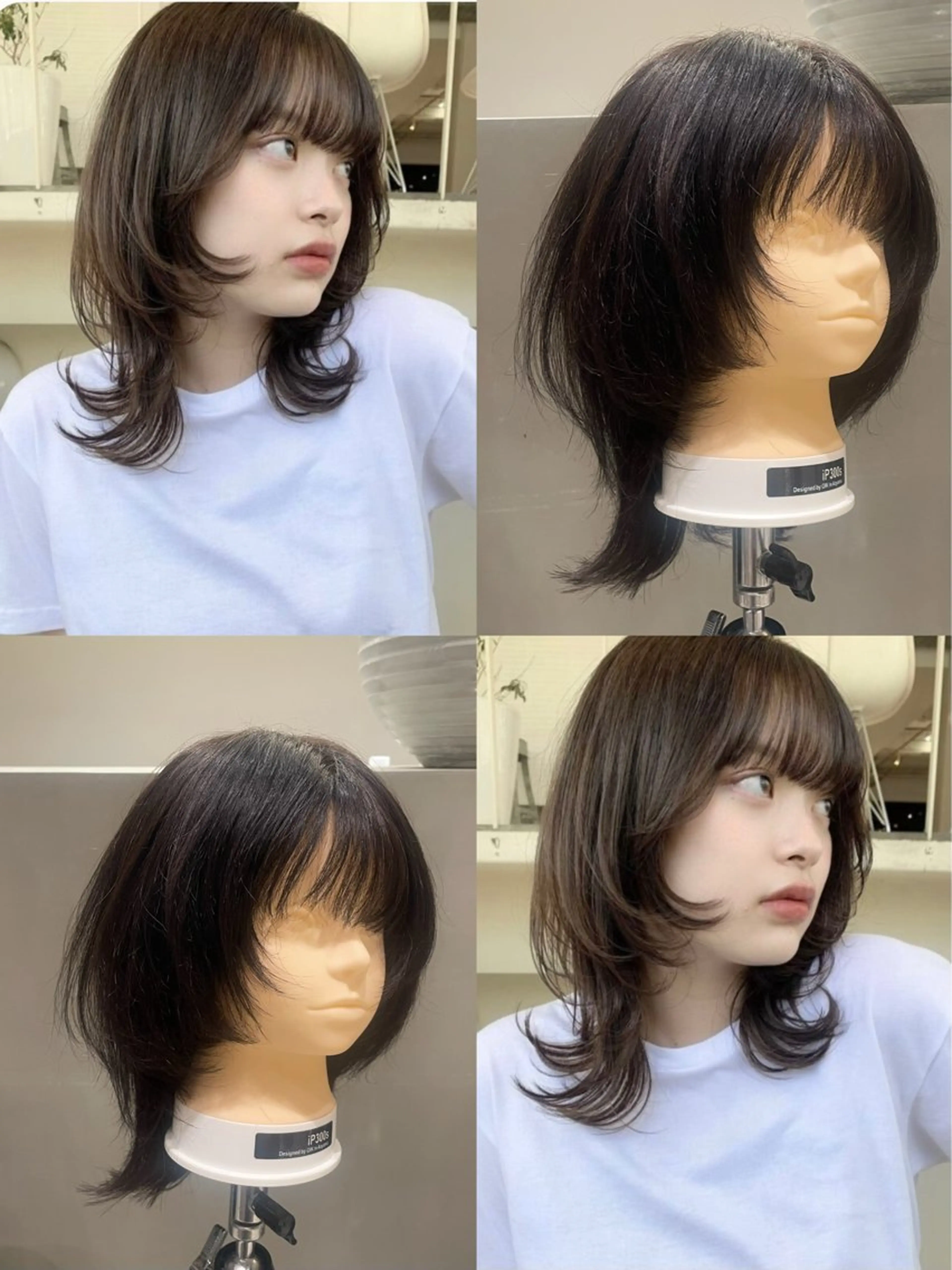 カット+パーマ 毛先のパーマで柔らかい雰囲気に🧸の写真