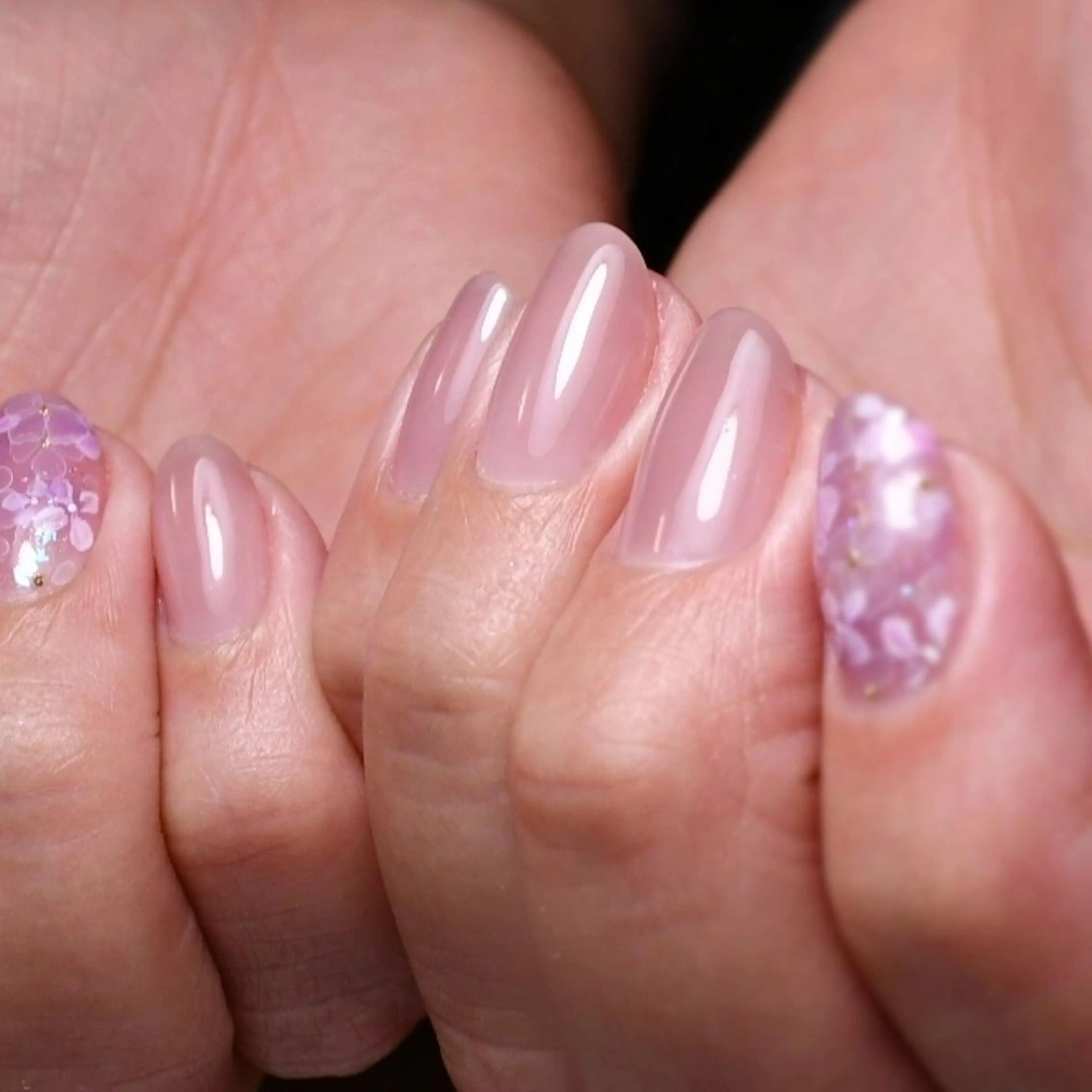 ネイル ワンカラーネイル L’atelier Nenuphar所属・nénuphar misaのネイルデザイン