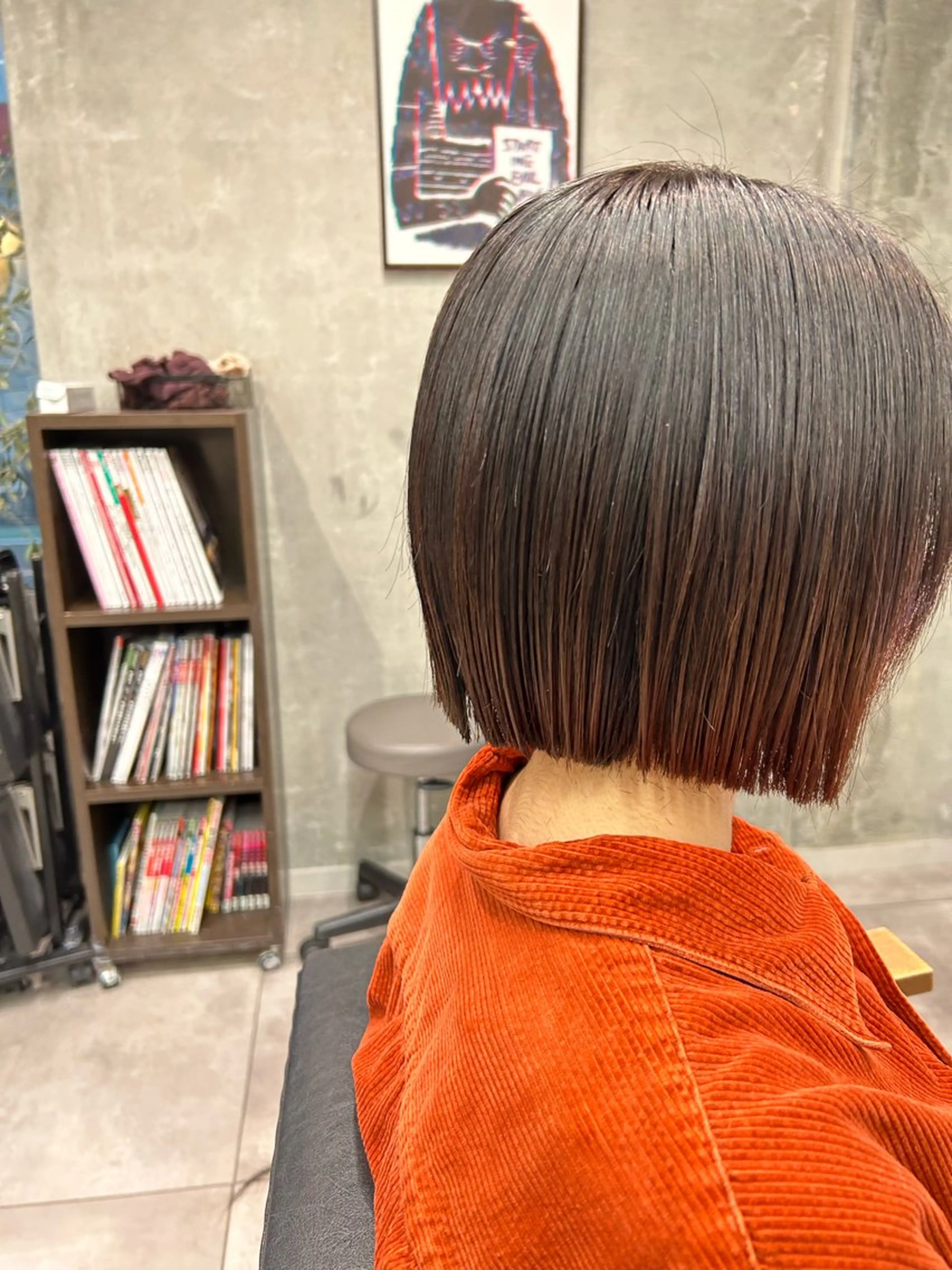 ミディアム ショート・ボブ 🌈chinaのヘアスタイル
