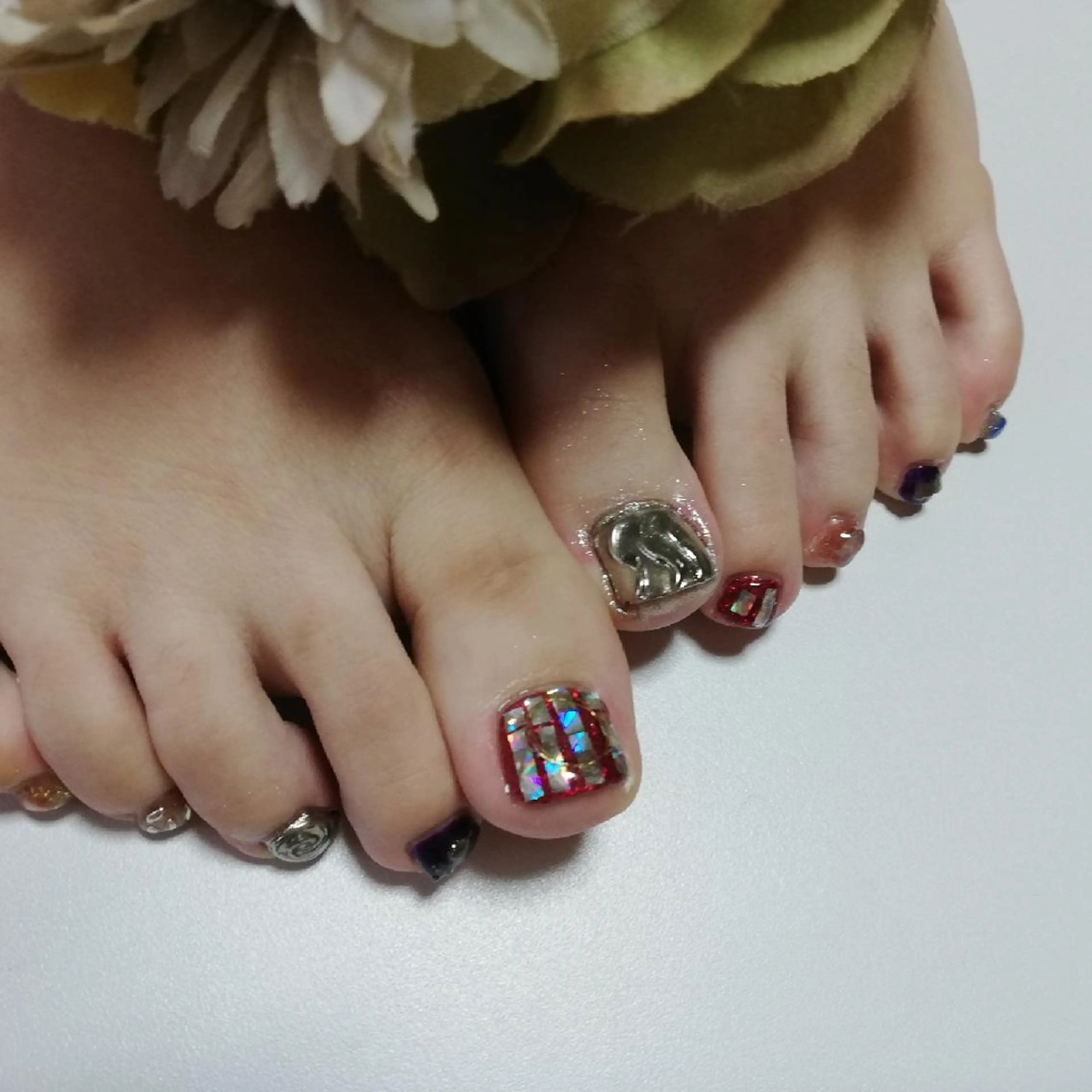 ネイル フットネイル ニュアンスネイル フットネイル ネイル junkoのネイルデザイン