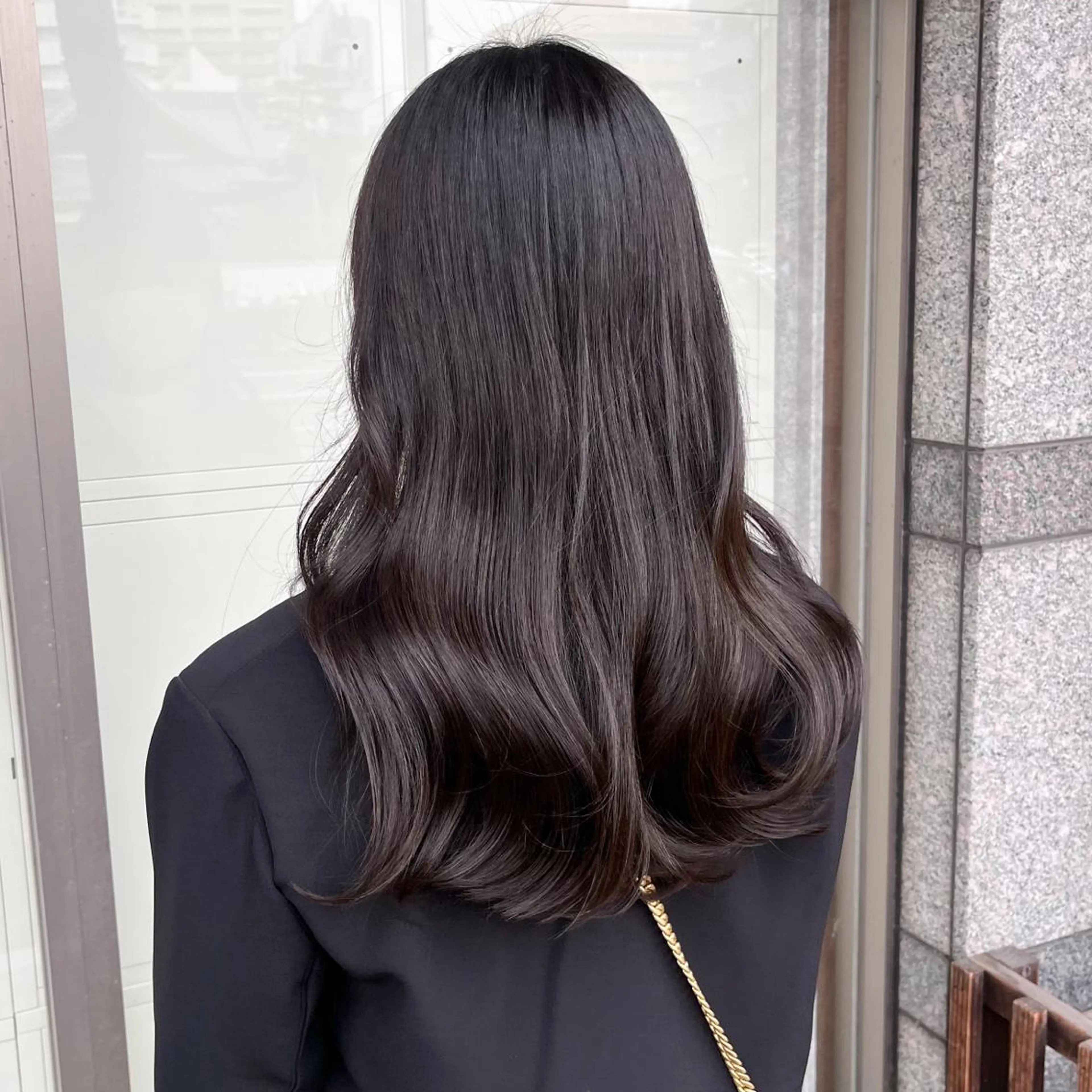 ロング カラー あ あのヘアスタイル