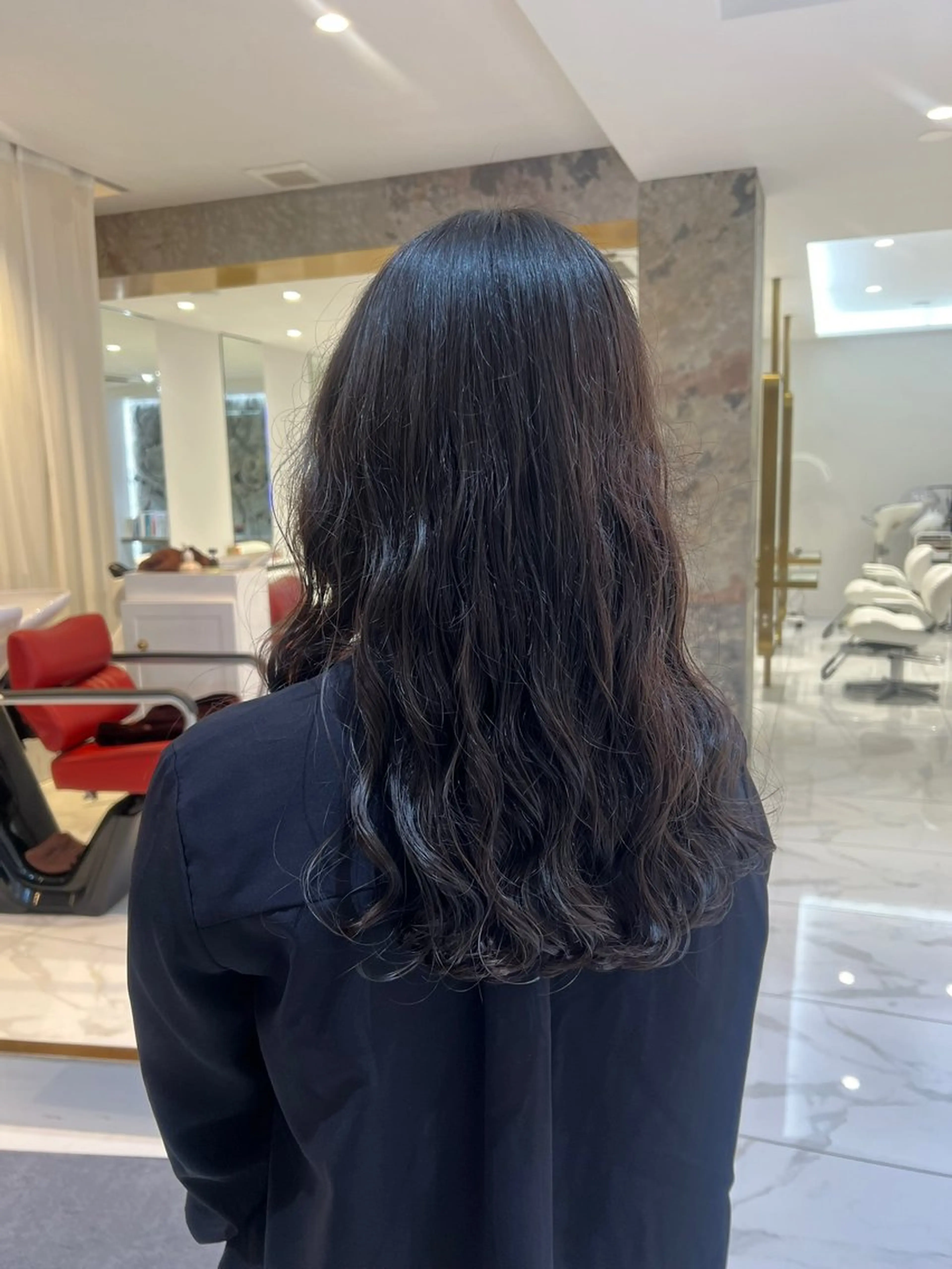 カット＋コテ巻き風パーマ🪽♡の写真