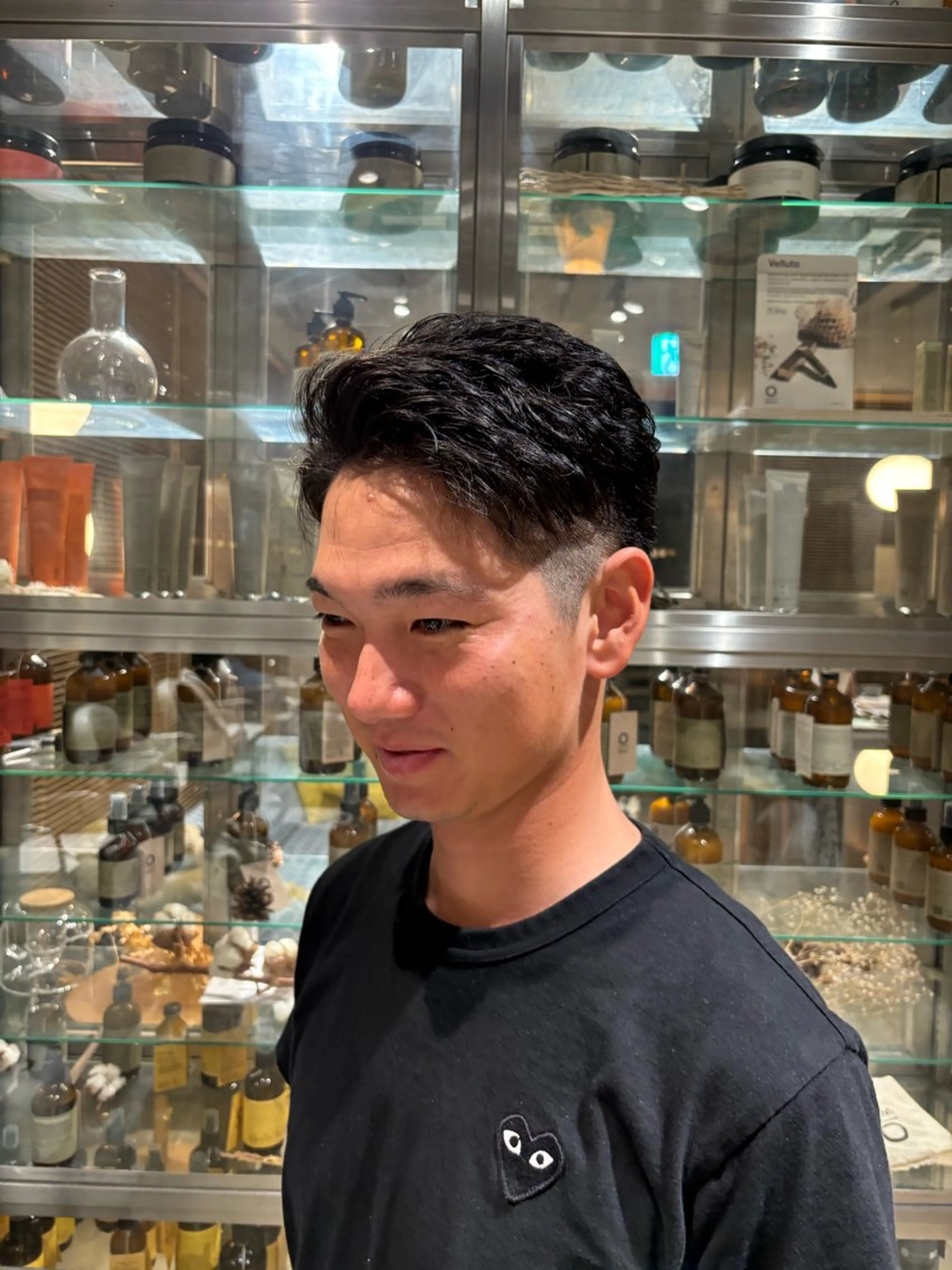 メンズ organic+live所属・山﨑 心優のヘアスタイル