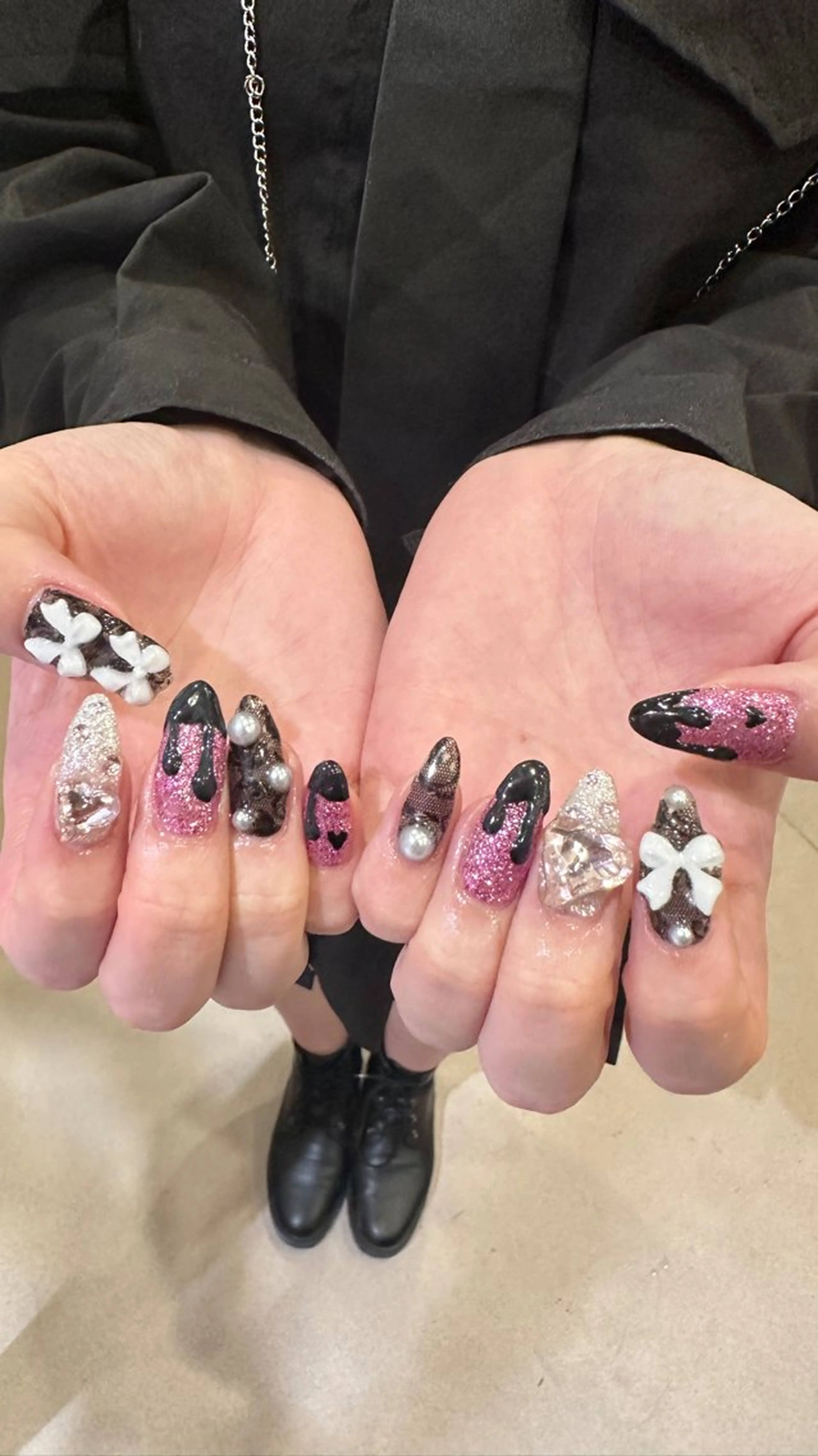 ネイル ハンドネイル 👽個性派ネイル🎀 komachiのヘアスタイル