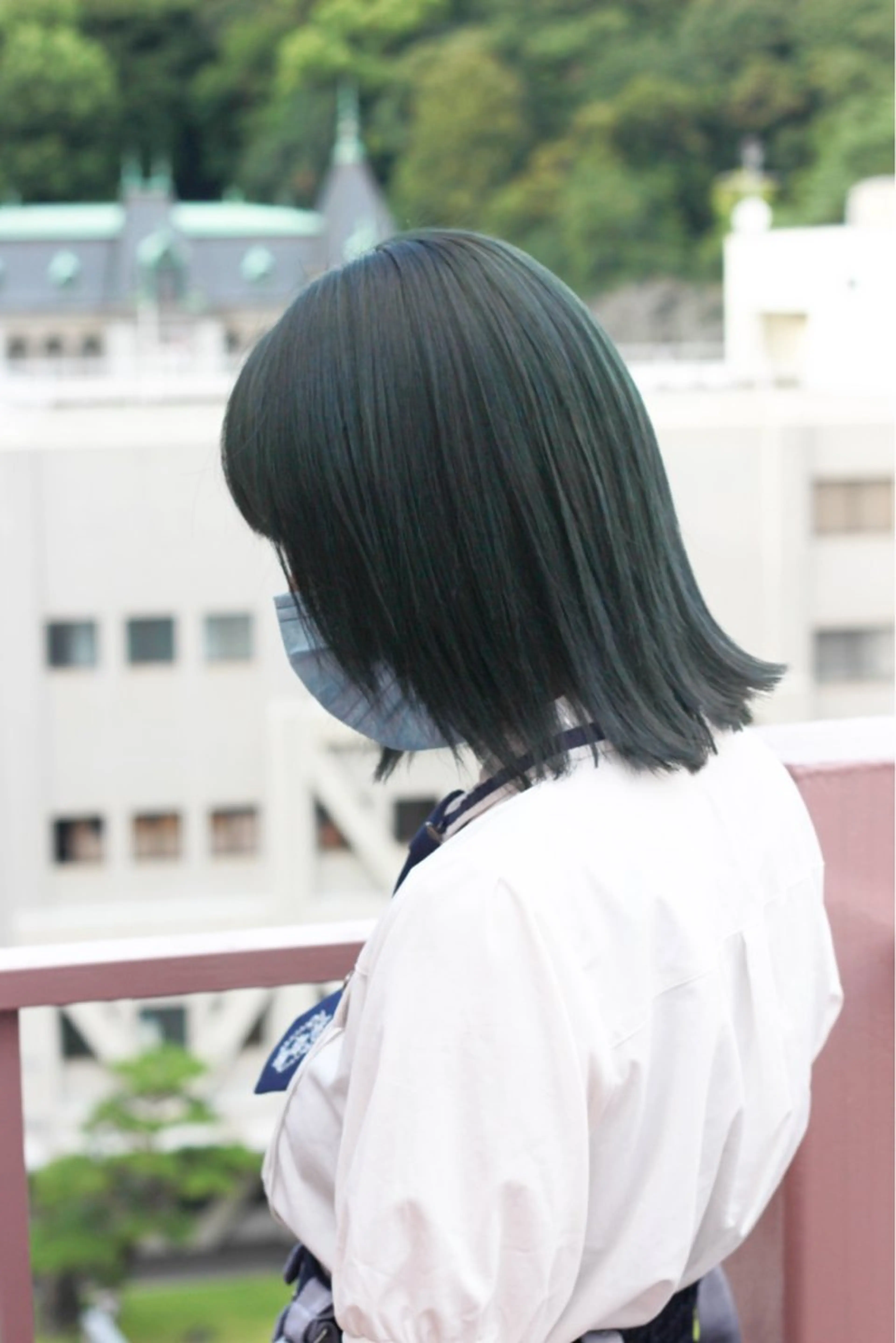 ミディアム カラー オリーブカラー ヘアカラー Viage （ビアージュ）のヘアスタイル