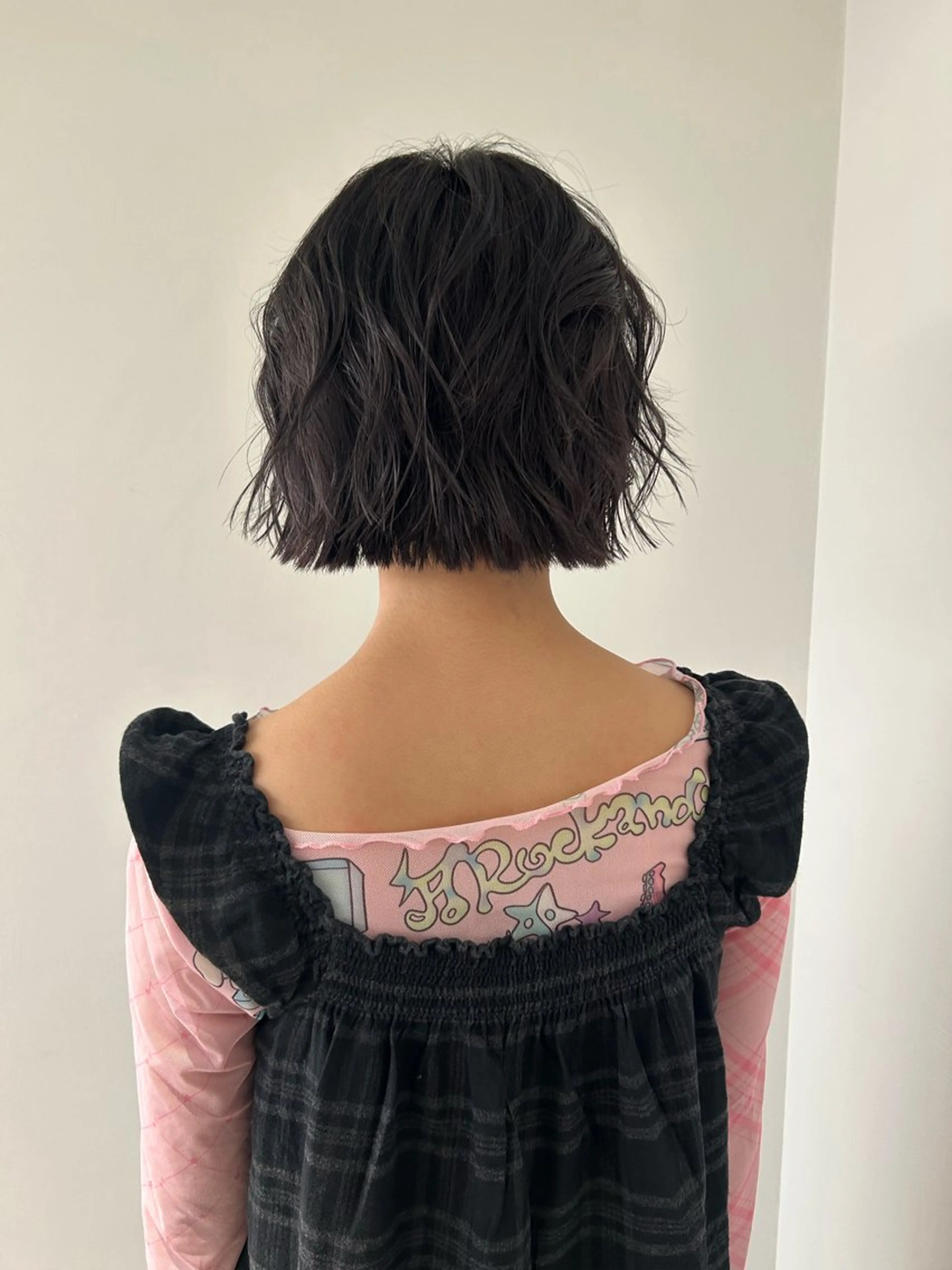 ミディアム カット トリートメント ヘッドスパ ケアパーマ/ブリーチ daisukeのヘアスタイル