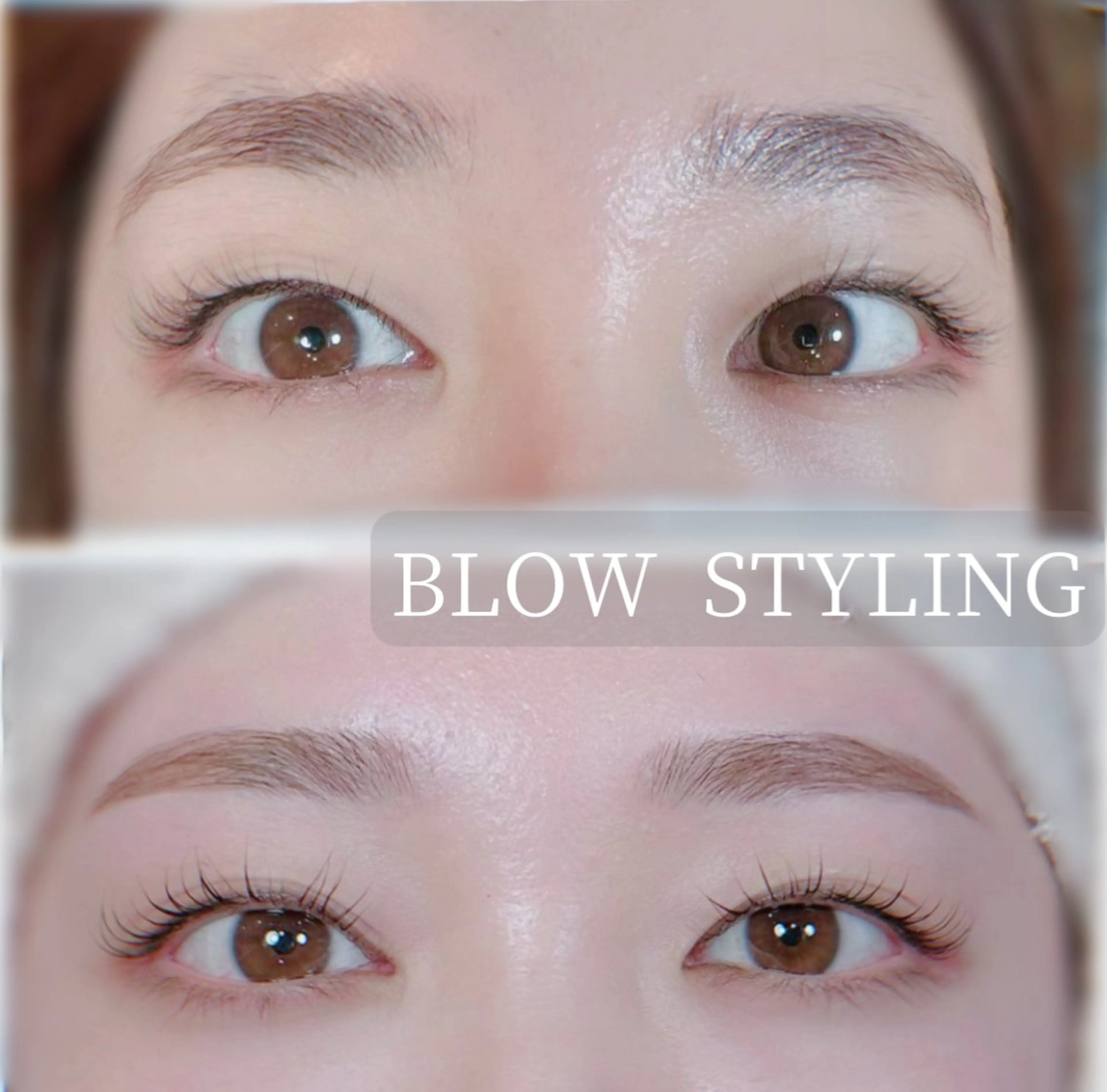 ⛱アイブロウ＆マツエクセットメニュー⛱イメチェンおすすめ✨️3D LASH40束(写真撮影OKの方限定)の写真