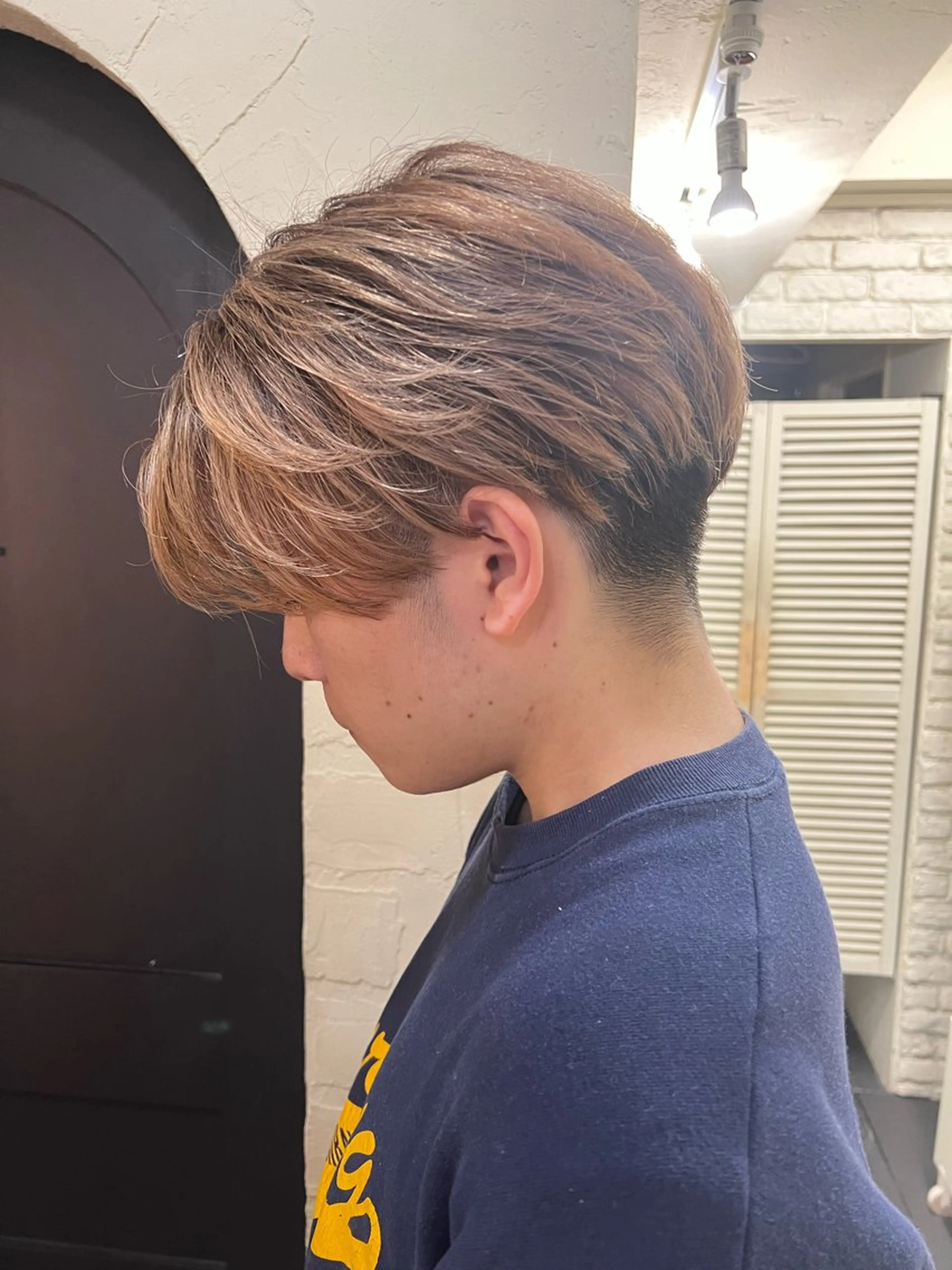 カット＋外国人風バレイヤージュ（ケアブリーチ）の写真