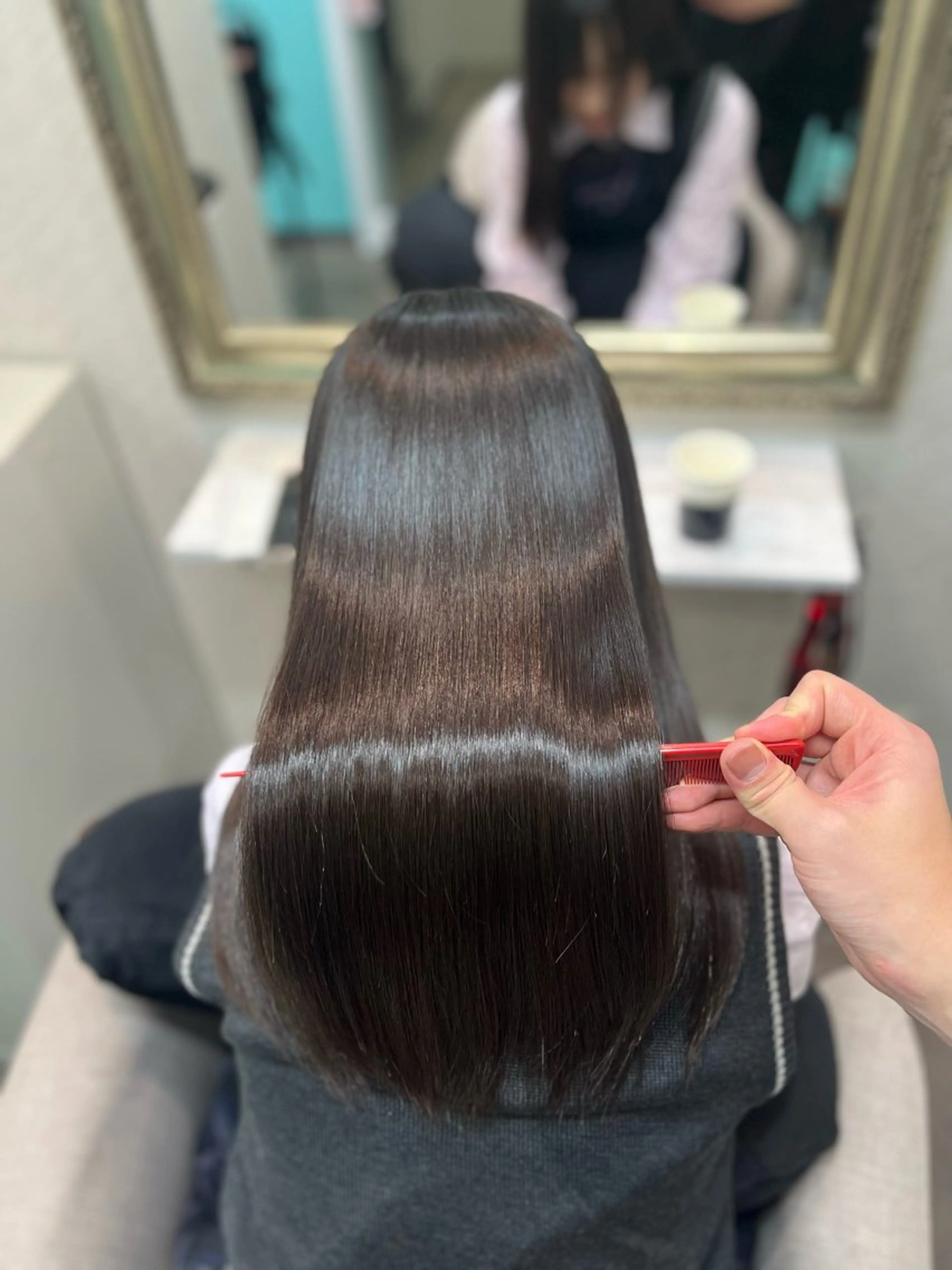 セミロング Haru 新宿【ハル】所属・⚜髪質改善東京 エリア1🏅マコト⚜のヘアスタイル