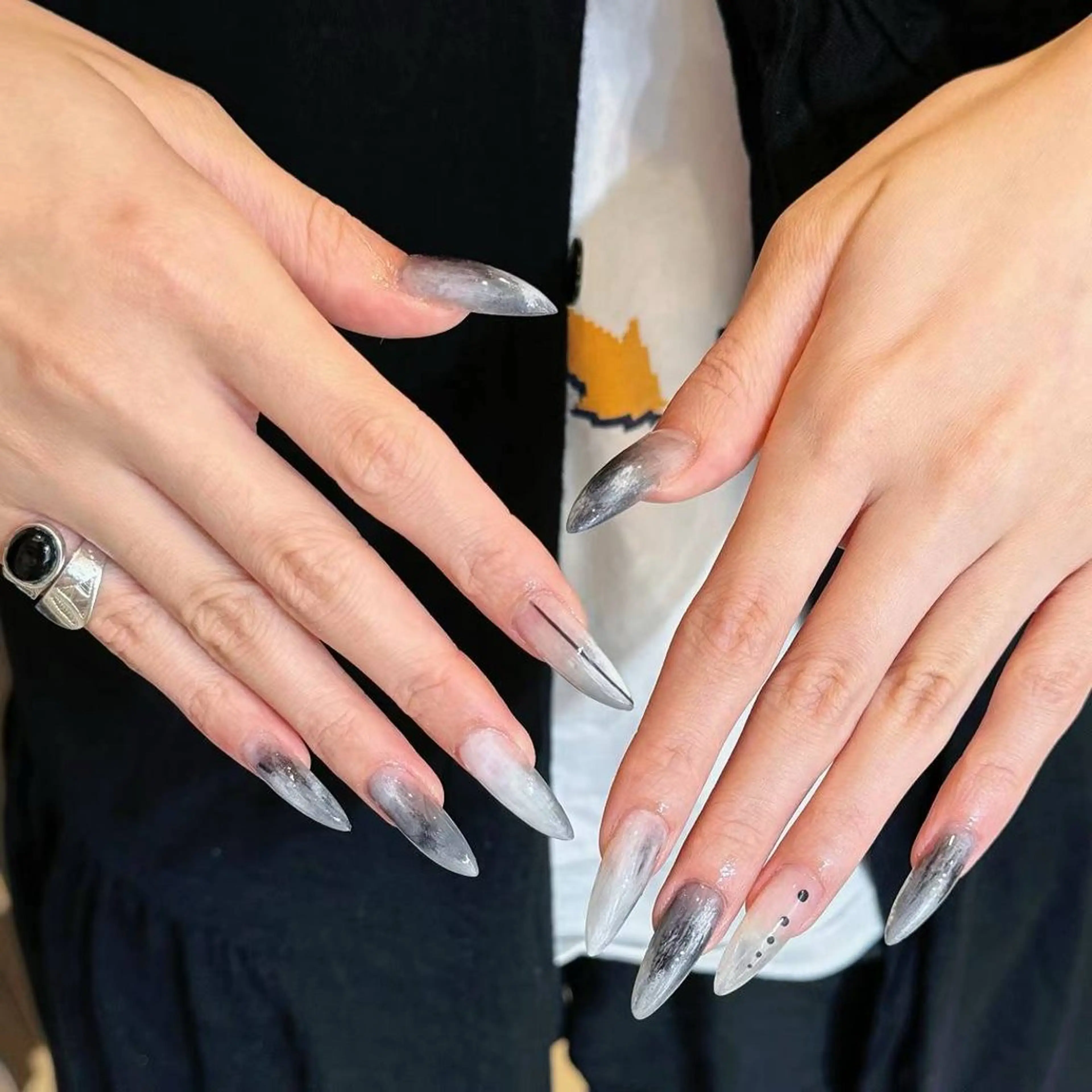 ネイル アートネイル フラワーネイル フットネイル ジェルネイル マグネットネイル Babarla nailのネイルデザイン