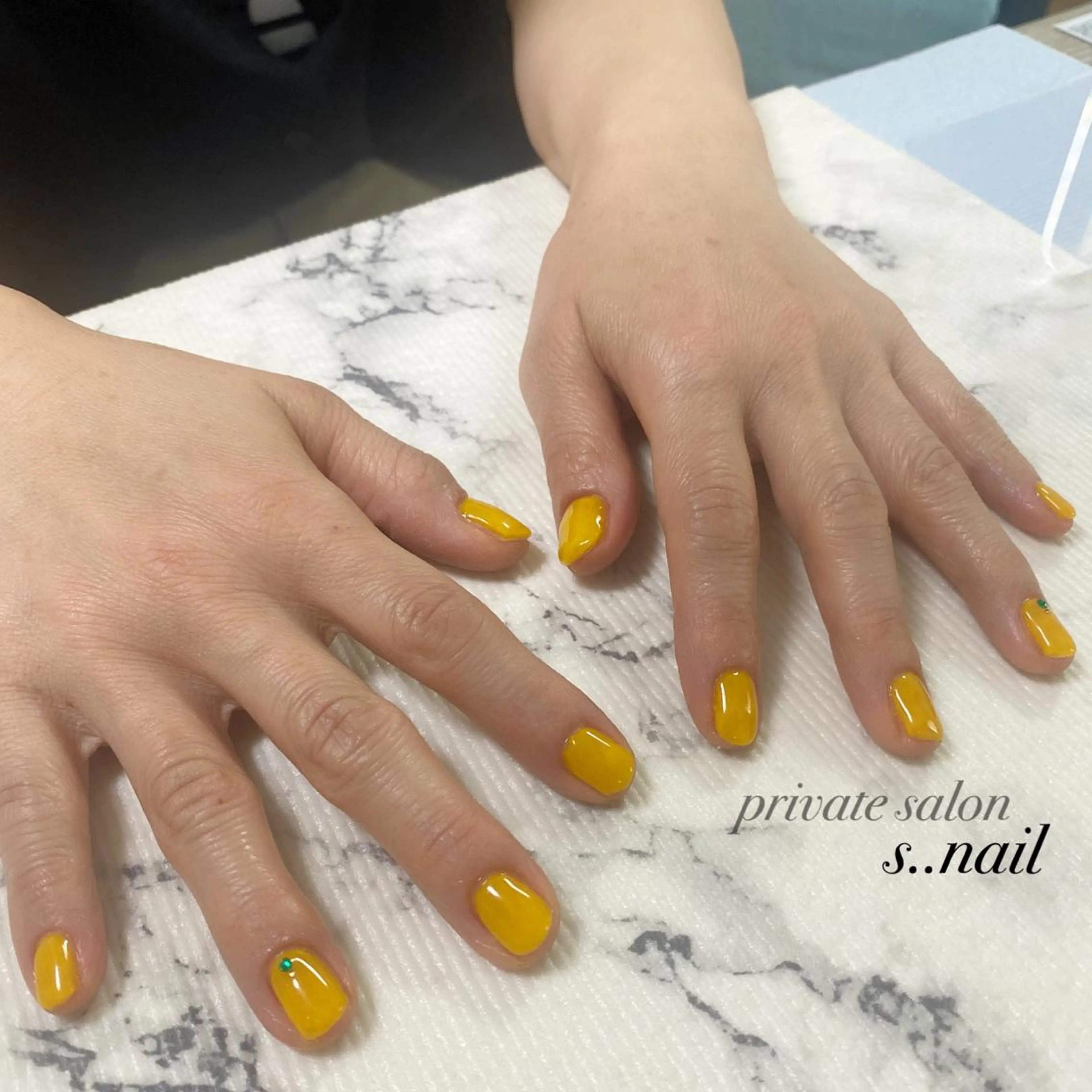 ネイル 黄色 s..nail / MORITAのネイルデザイン