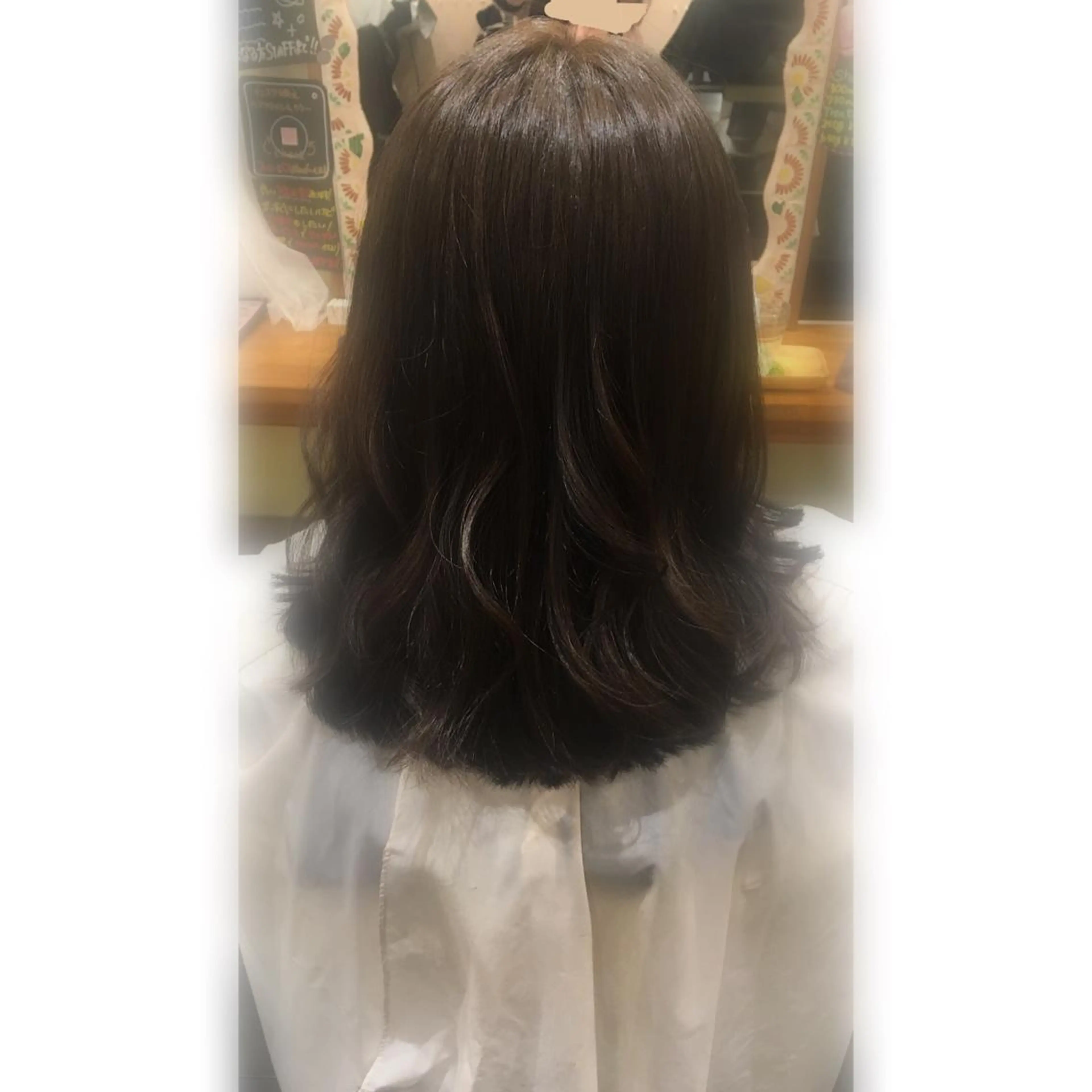セミロング カラー パーマ ヘアアレンジ 眉毛&まつ毛パーマ専門店Berry所属・清水 由佳のマツエク・マツパデザイン