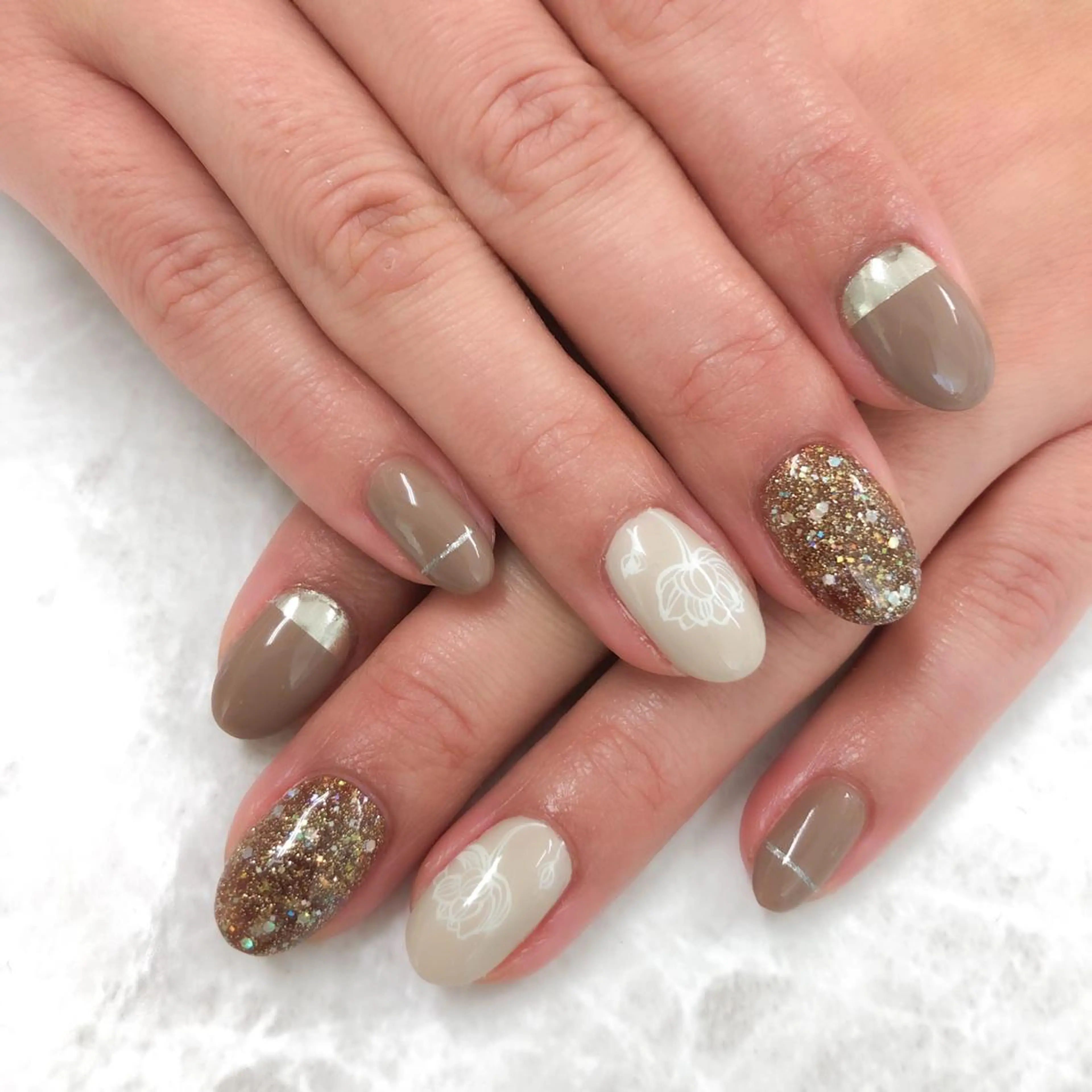 ネイル 黒沢 直子のネイルデザイン