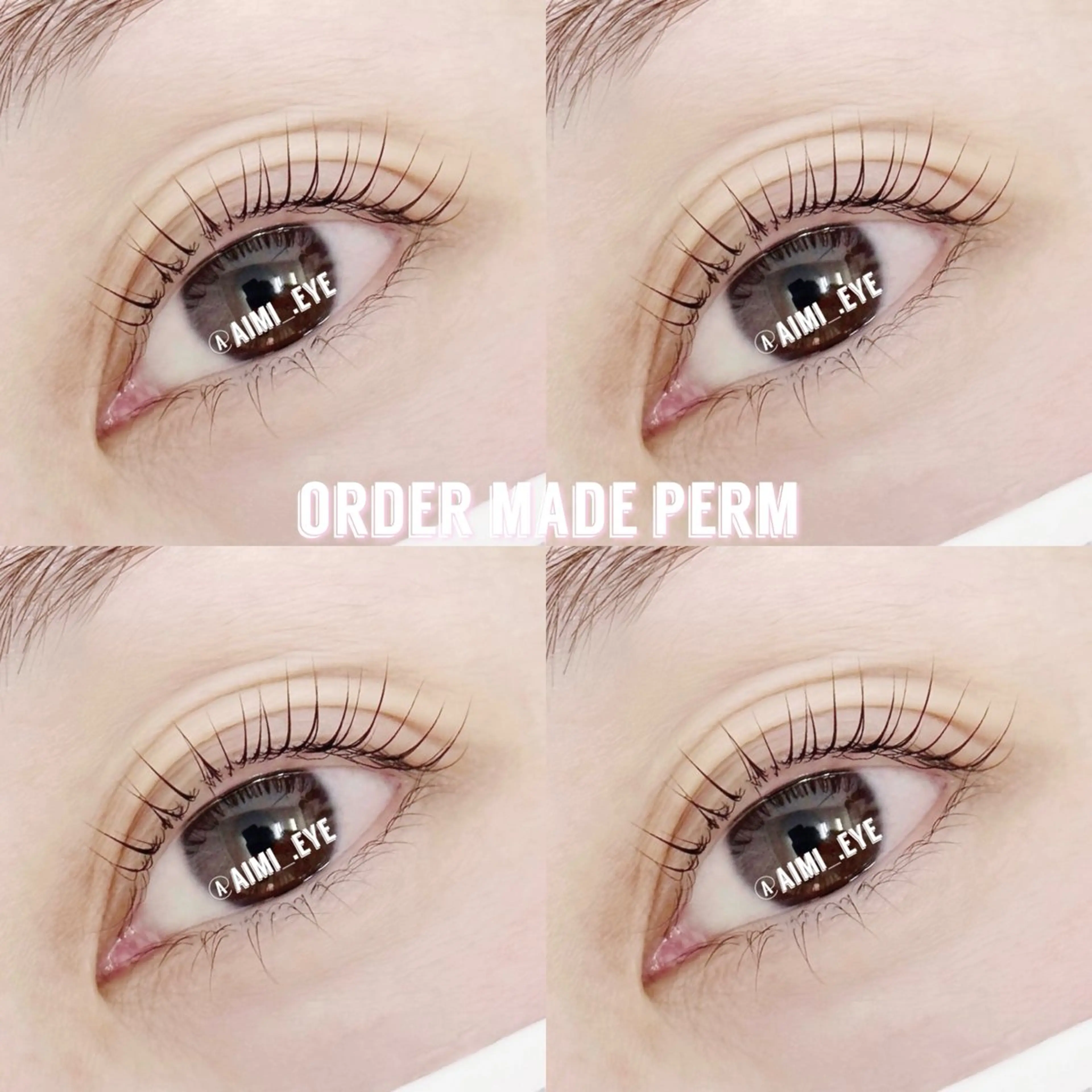 マツエク・マツパ まつげパーマ マツパ 𝙚𝙢𝙪. 🖤𝘼𝙞𝙢𝙞のマツエク・マツパデザイン