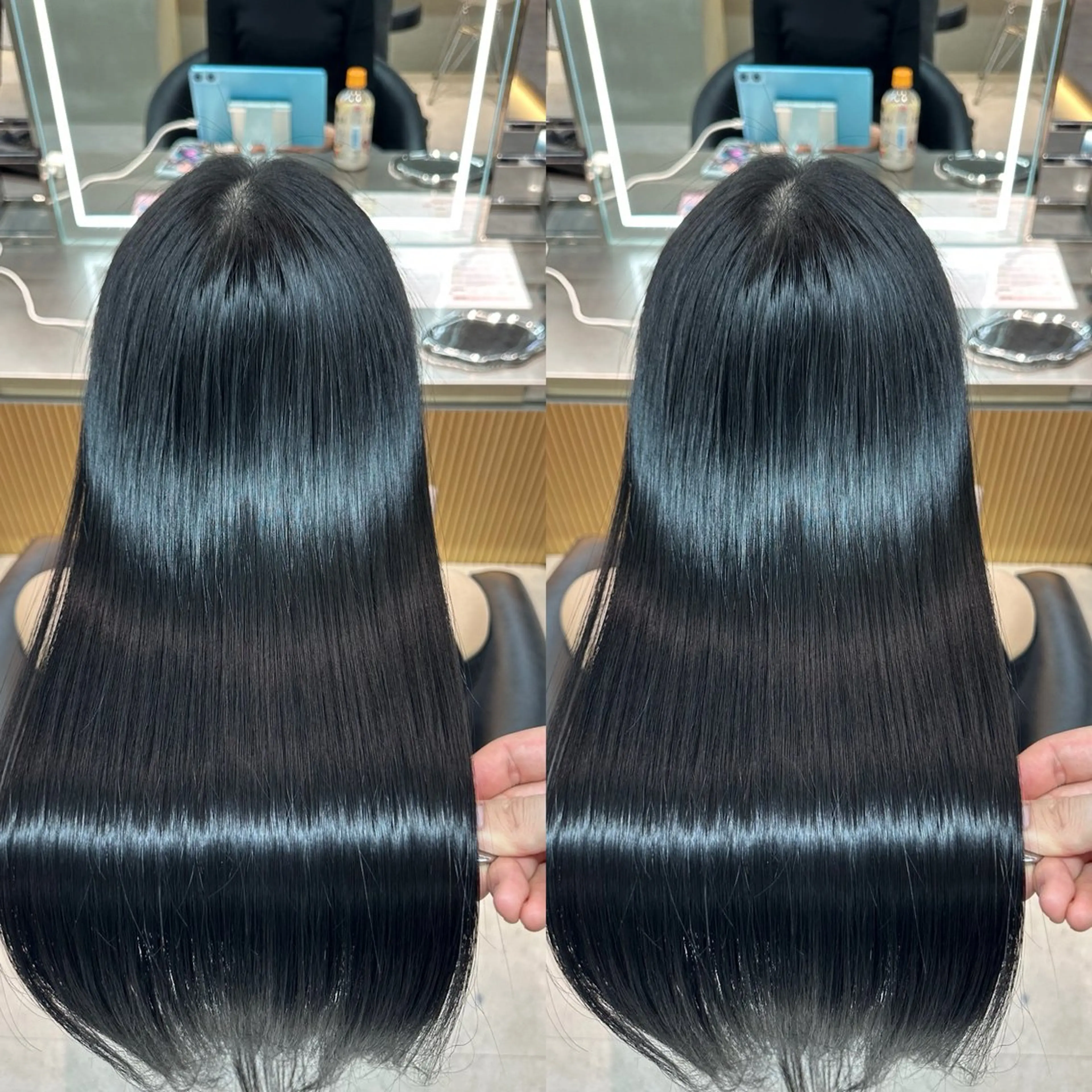 ロング ヘアカラー トリートメント ✨髪質改善特化✨副 店長椎葉信乃介のヘアスタイル