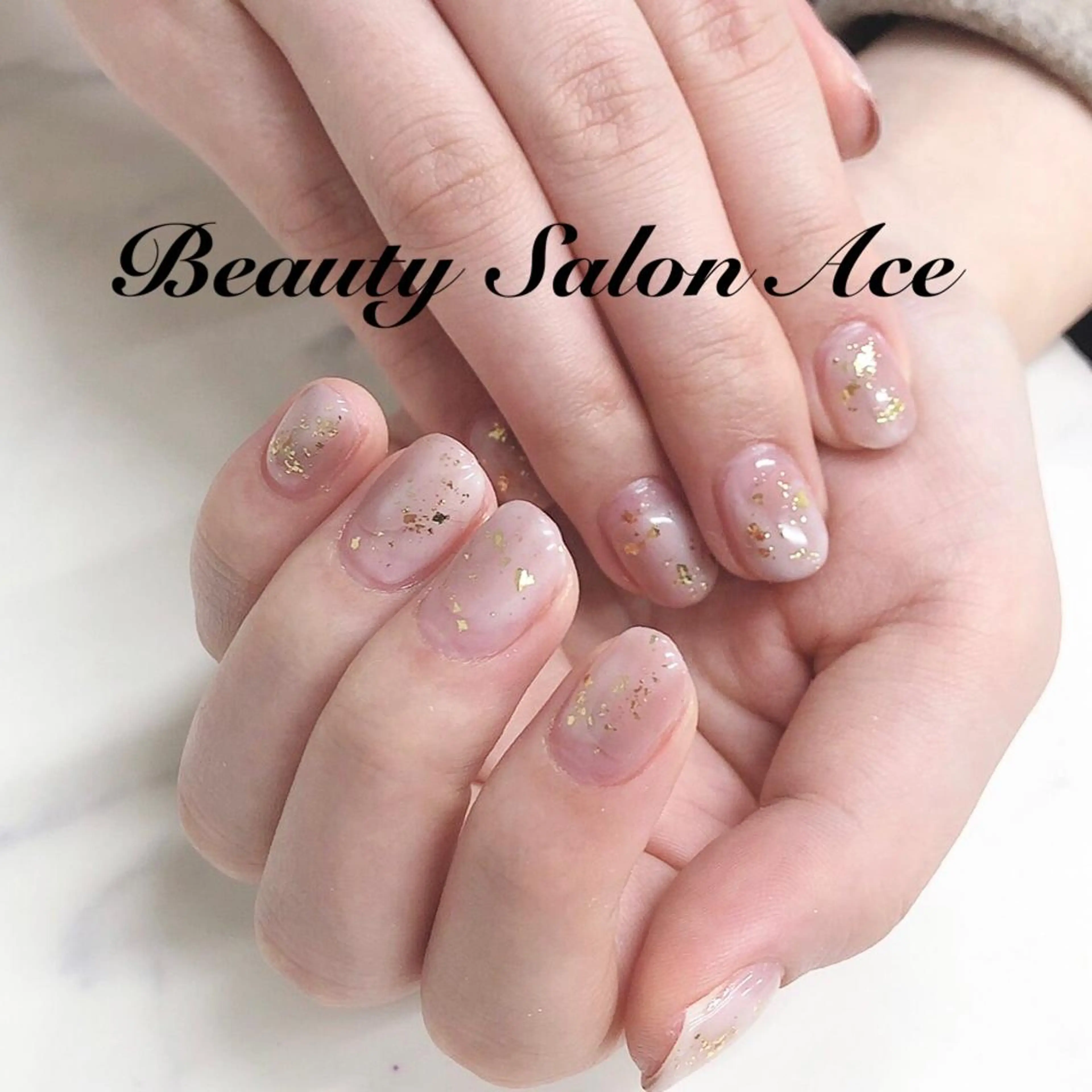 ネイル アートネイル 長さ出し ジェルネイル メンズネイル ニュアンスネイル Beauty Salon Ace（ネイルサロン　エース）所属・池袋フィルイン Ace♡長さだしのネイルデザイン