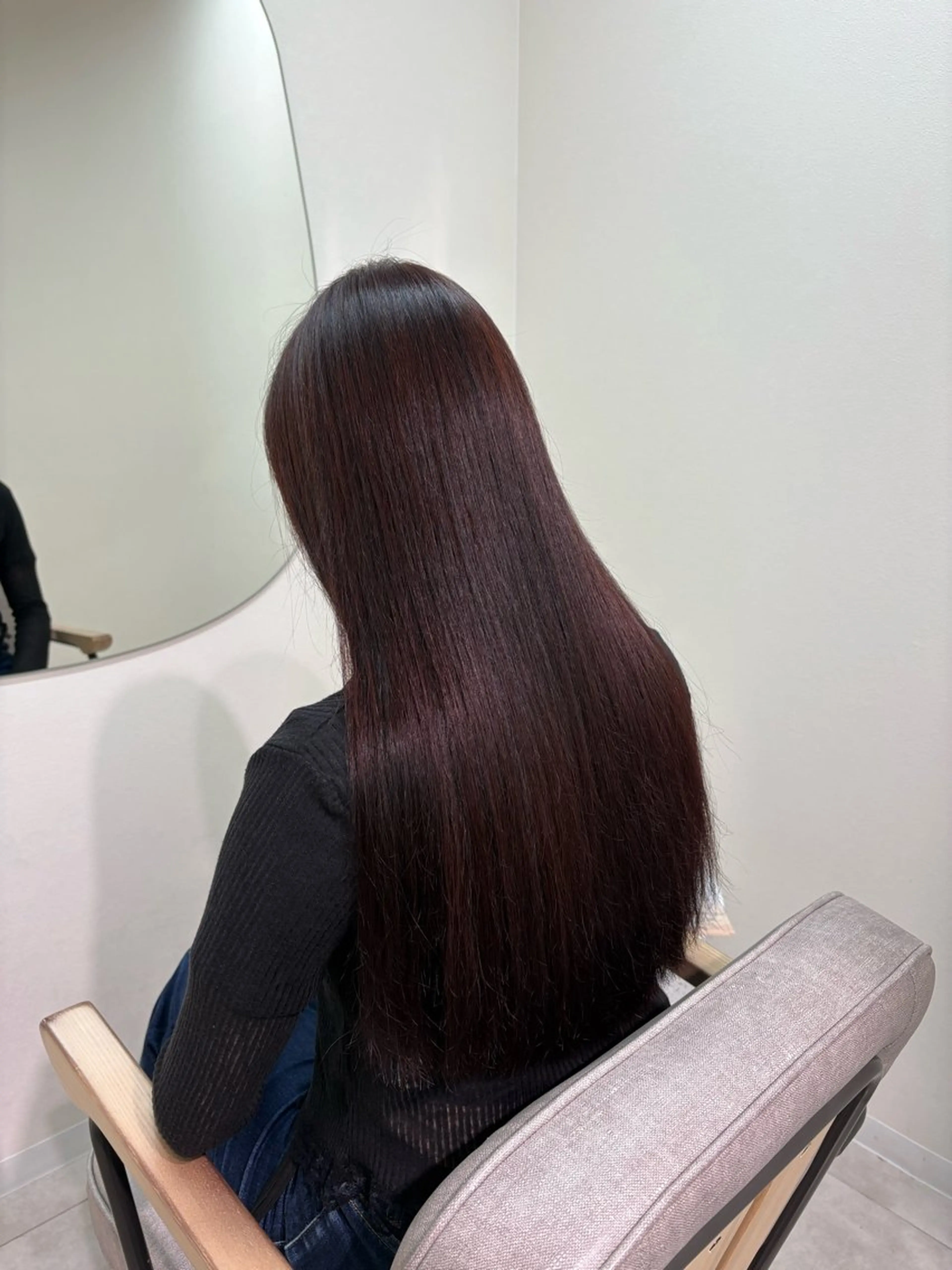 ロング カット ヘアカラー トリートメント 【newi 広島】 Yuukaのヘアスタイル