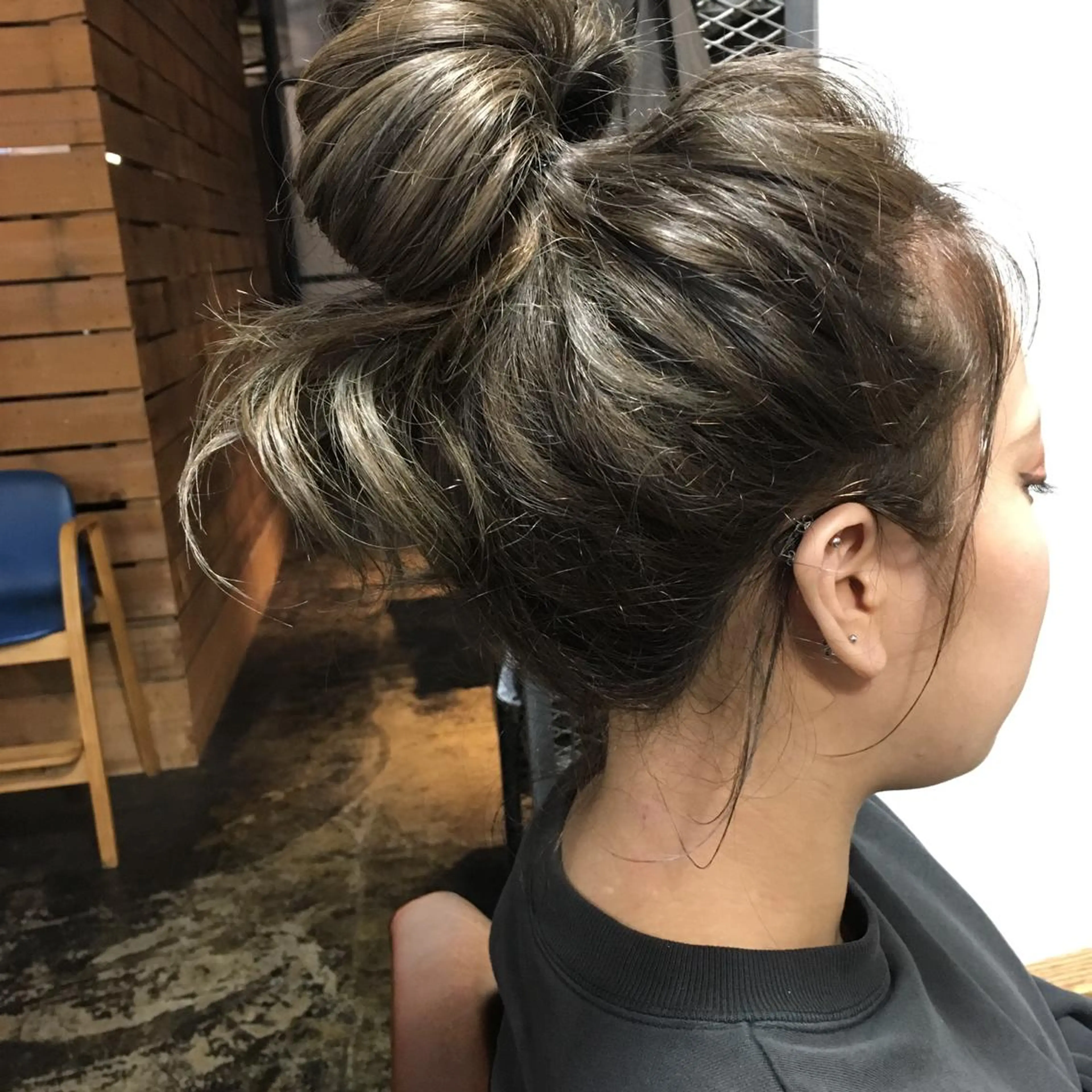 ロング カラー ヘアアレンジ stream1st所属・ツヤカラー 🕊️sayakaのヘアスタイル