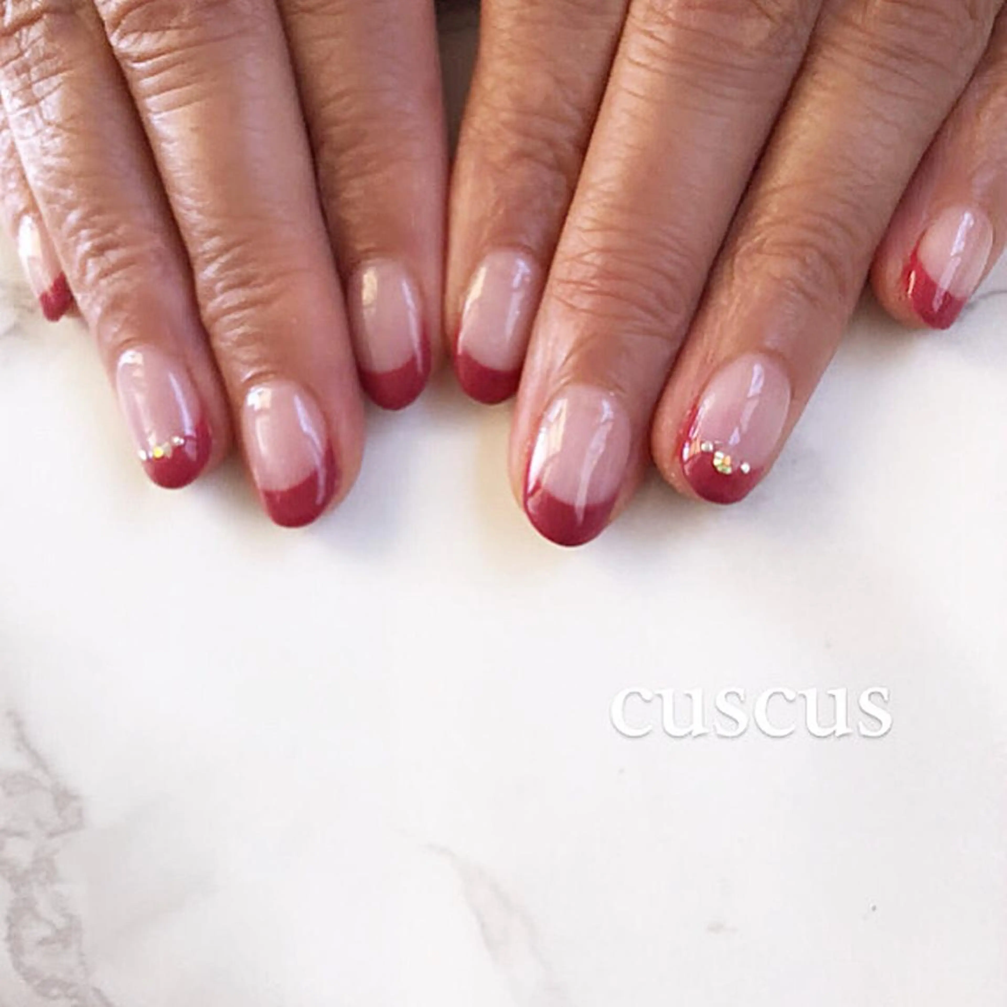 ネイル ハンドネイル ＣＵＳＣＵＳ …ｔ.akiのネイルデザイン