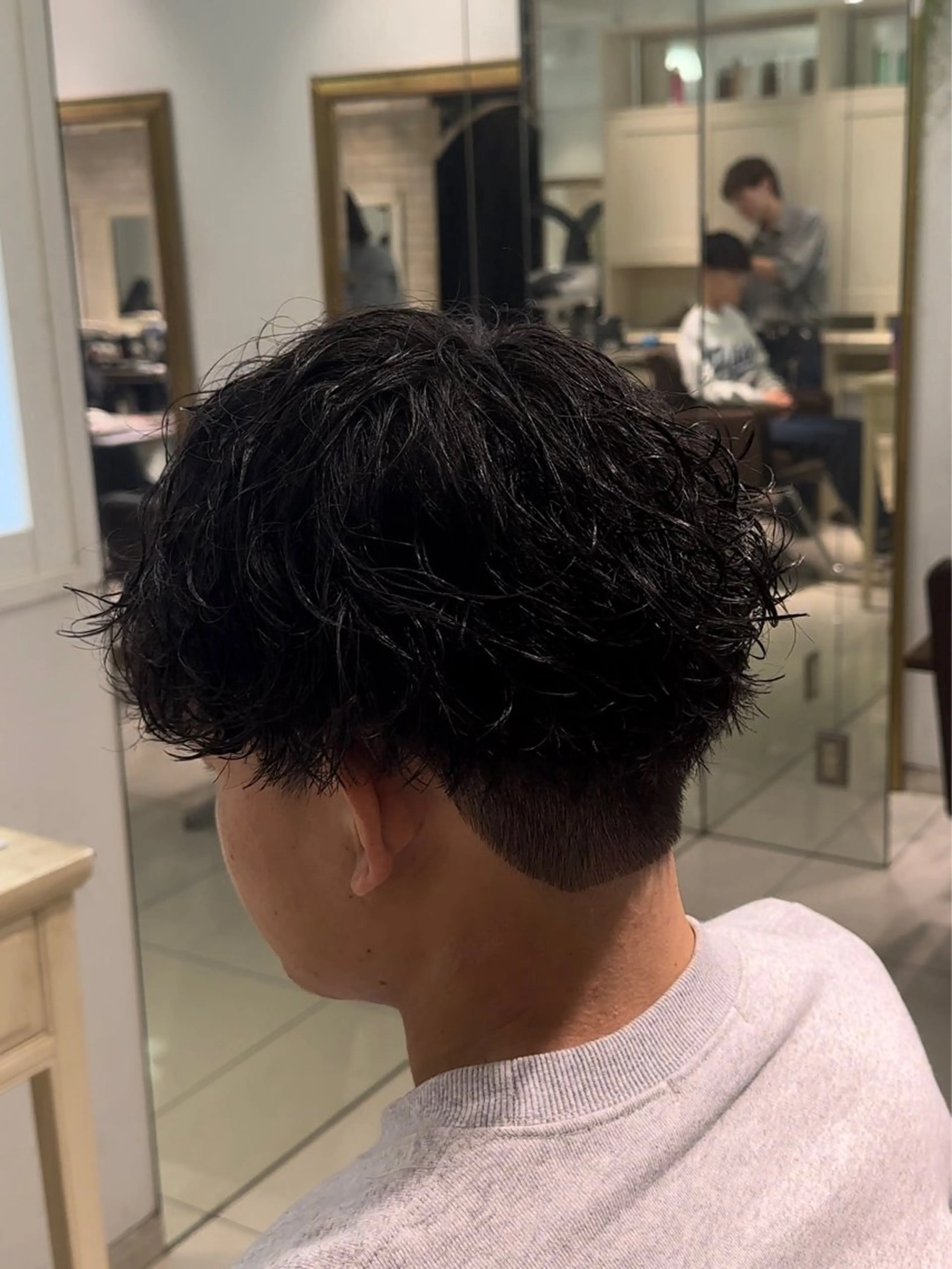 メンズ SALOWIN渋谷caldo店B1所属・岐津公太 メンズ縮毛矯正のプロのヘアスタイル
