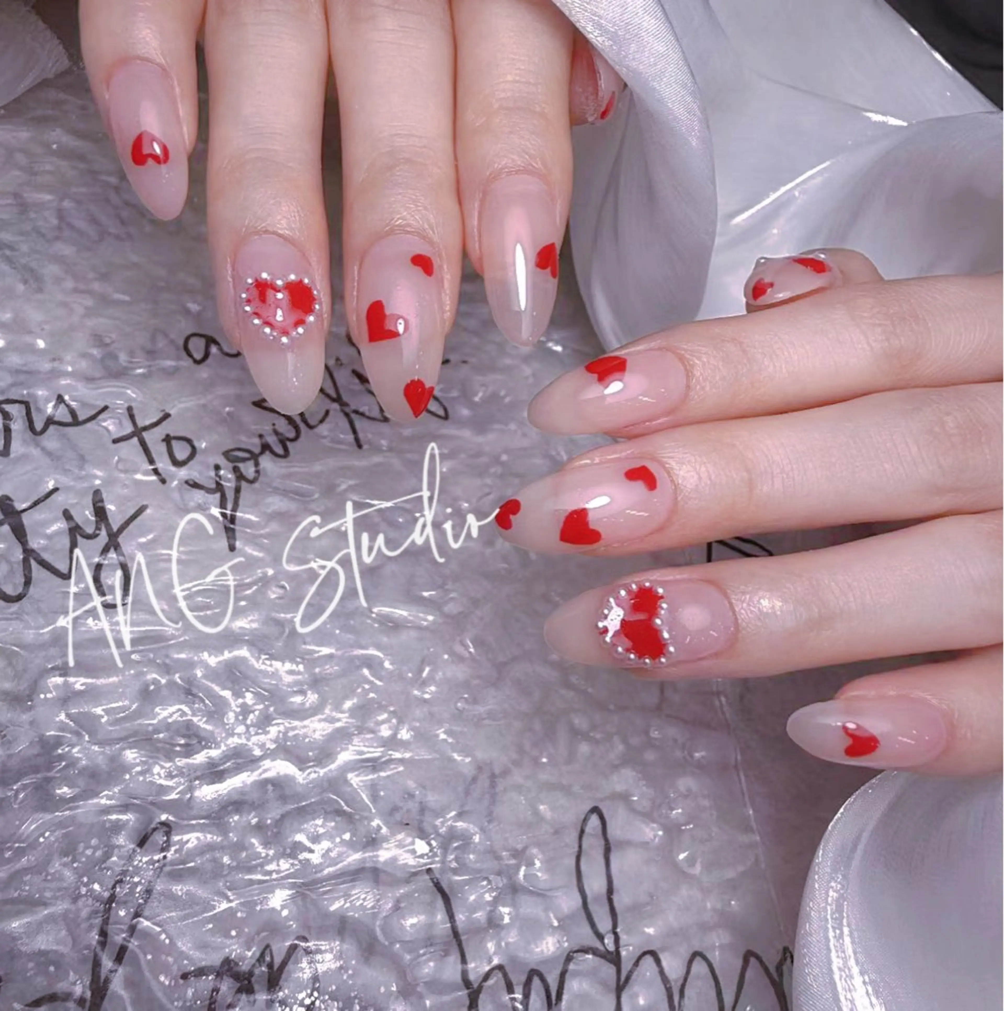 ネイル ハンドネイル ハンドケア ANG Studioのネイルデザイン