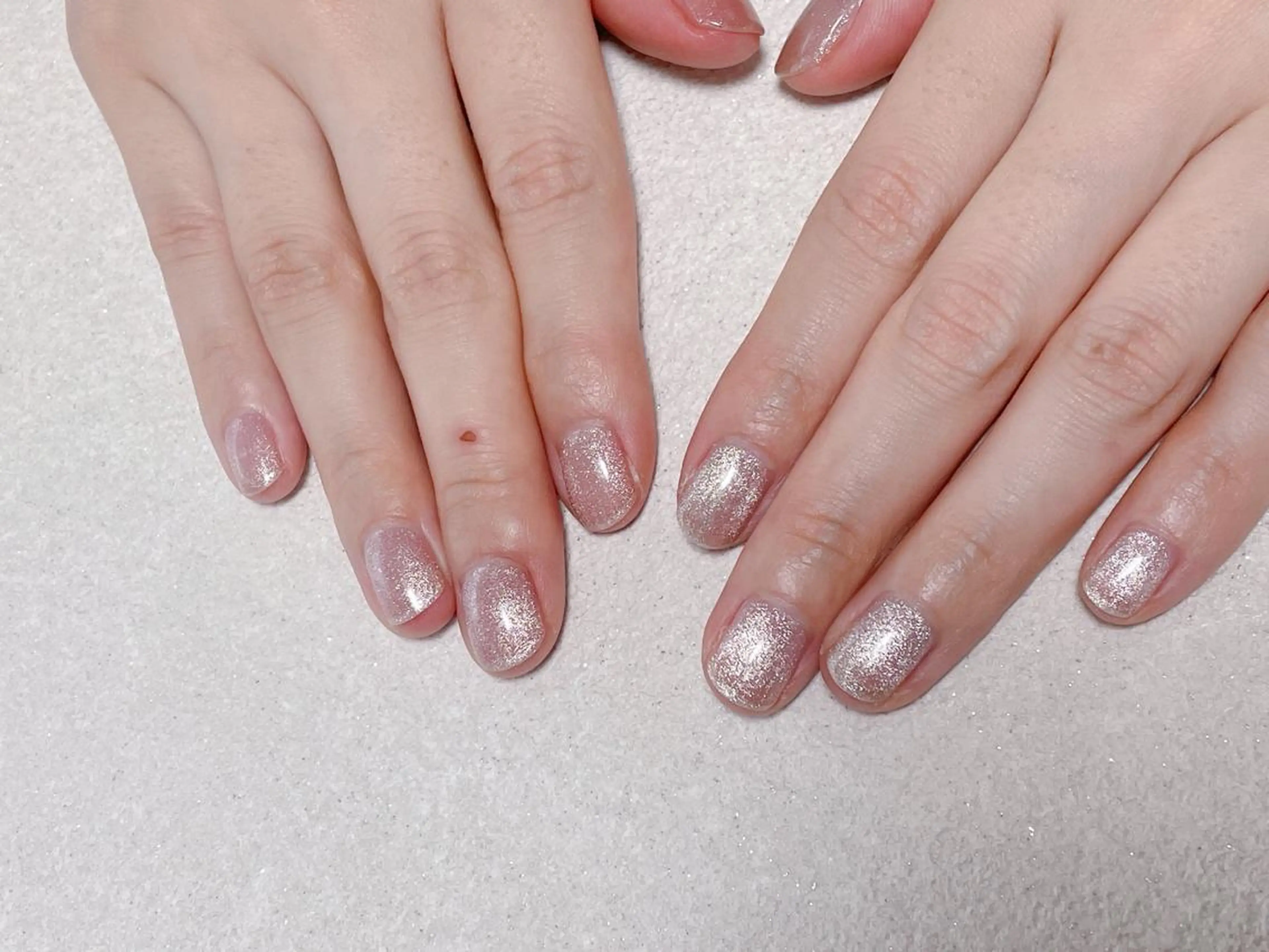 ネイル オーロラネイル フラワーネイル フットネイル フレンチネイル ジェルネイル kikinail 溝の口のネイルデザイン