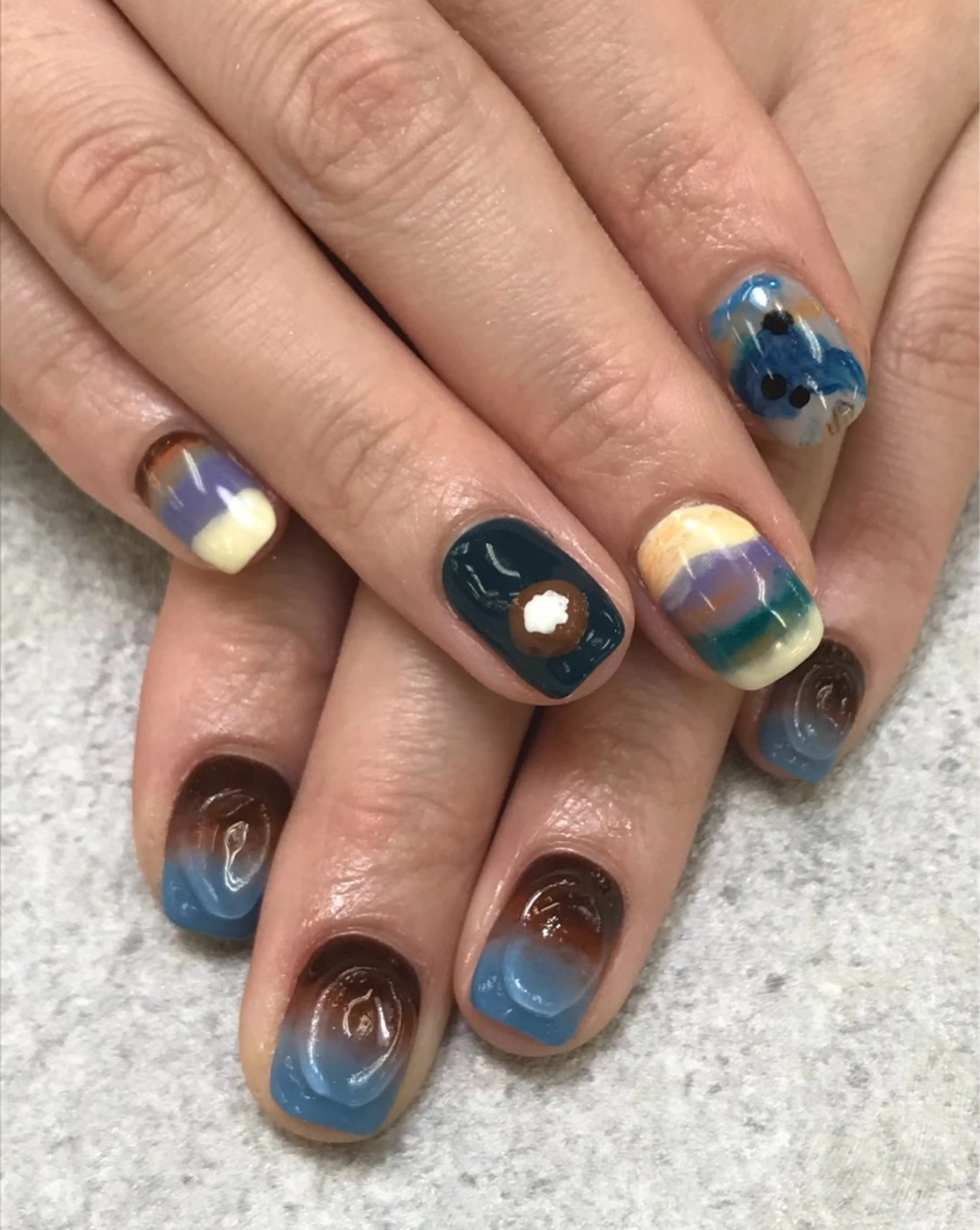 ネイル ハンドネイル Yuka nail所属・薬院nailist yukaのネイルデザイン