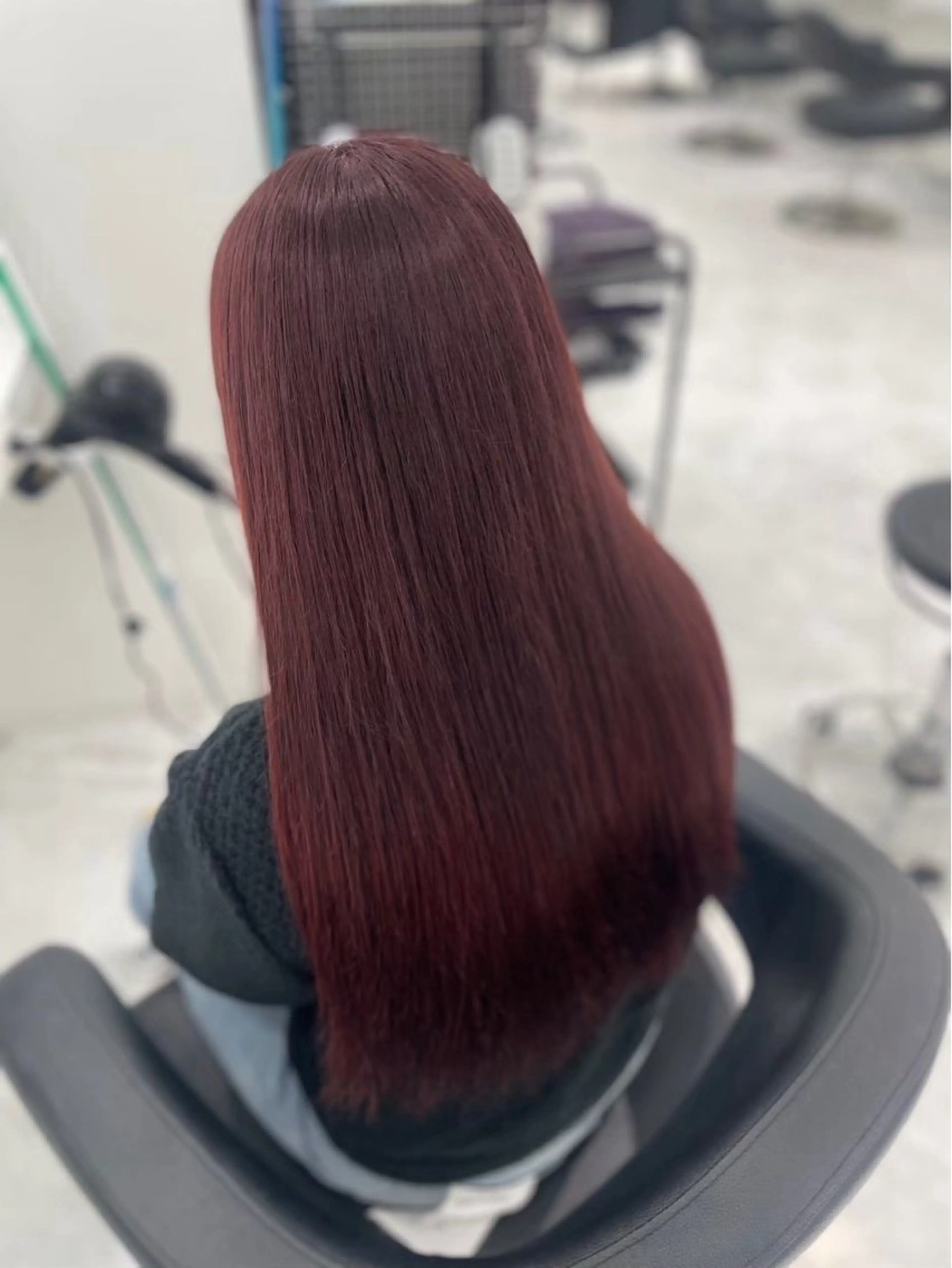 カラー ヘアカラー トリートメント 🤍透明感ブラウン himi🤍のヘアスタイル