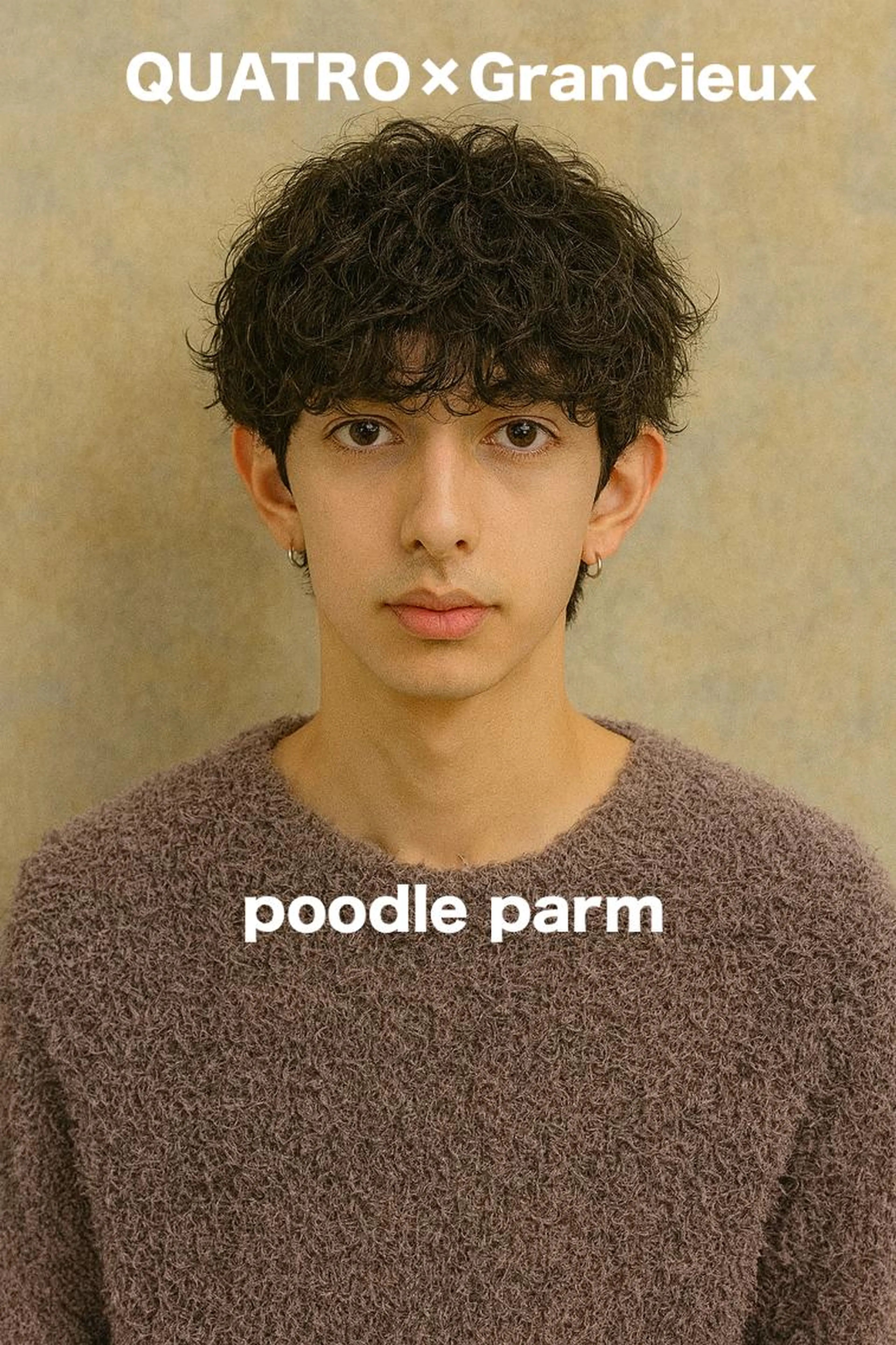 【メンズパーマ】🗽minimo限定🍔カット＋メンズニュアンスパーマ(スタイリング込)の写真