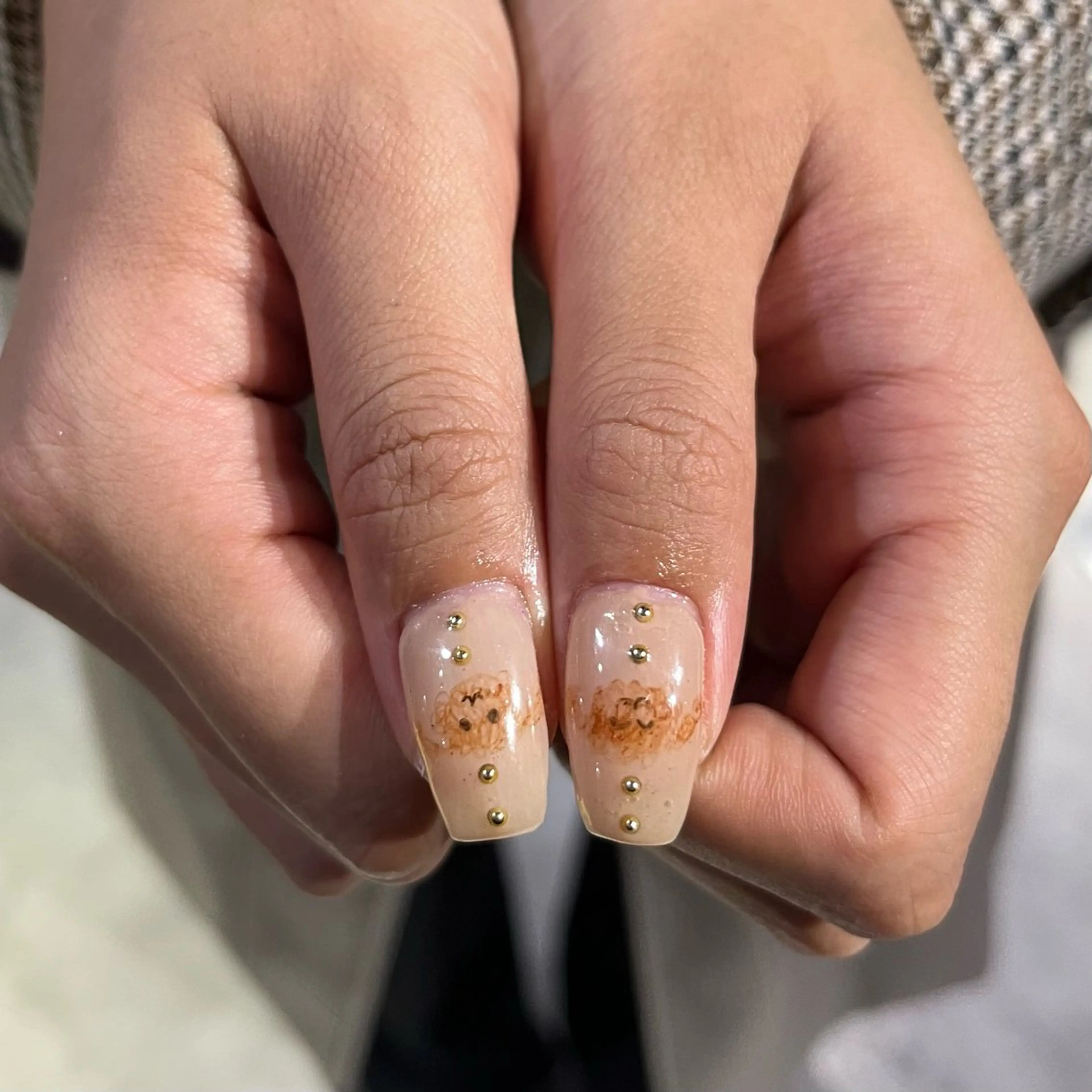 ネイル ハンドネイル フットネイル 小川 柚香のネイルデザイン