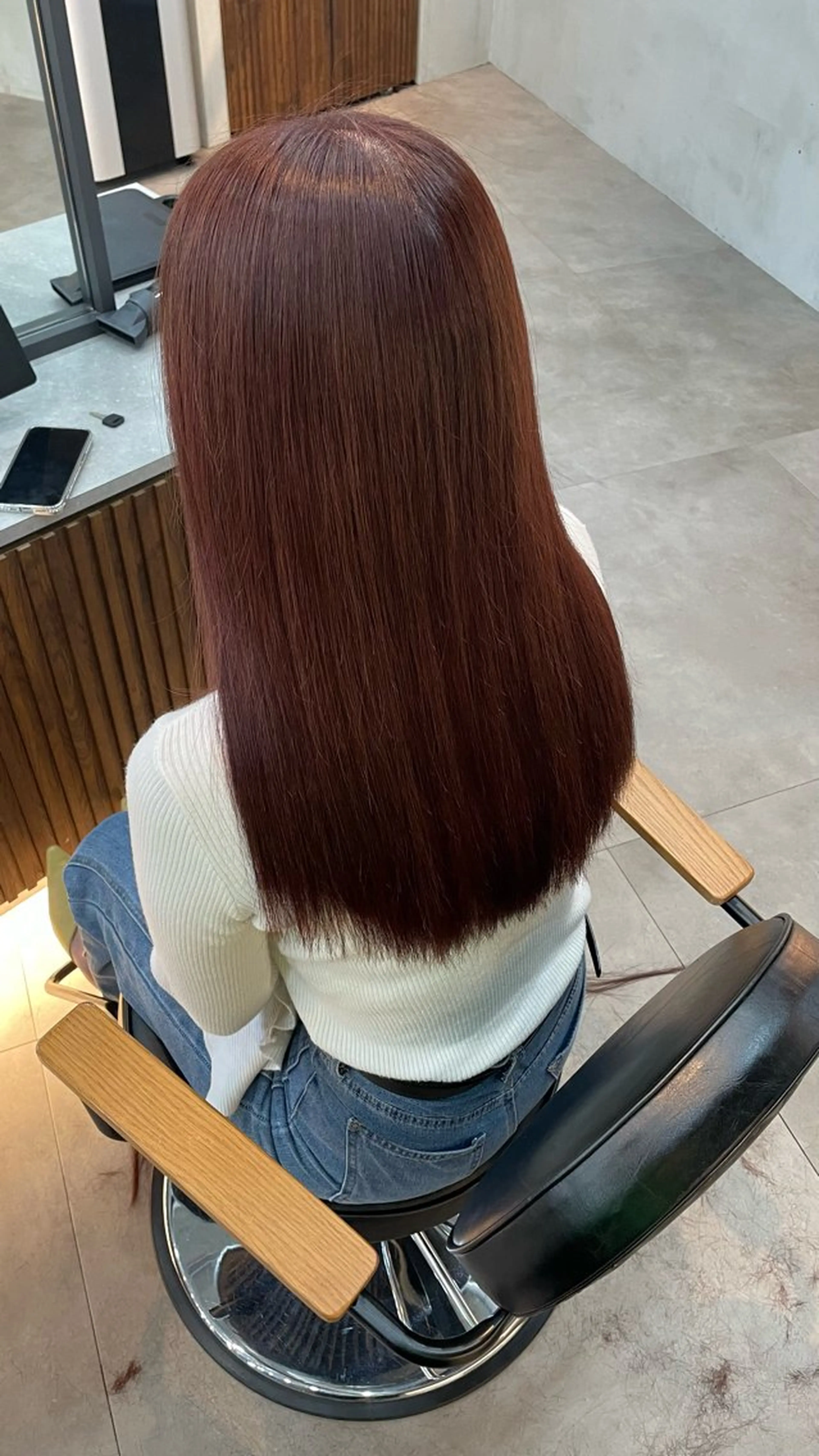 カラー ANGELICA 國吉　日向のヘアスタイル