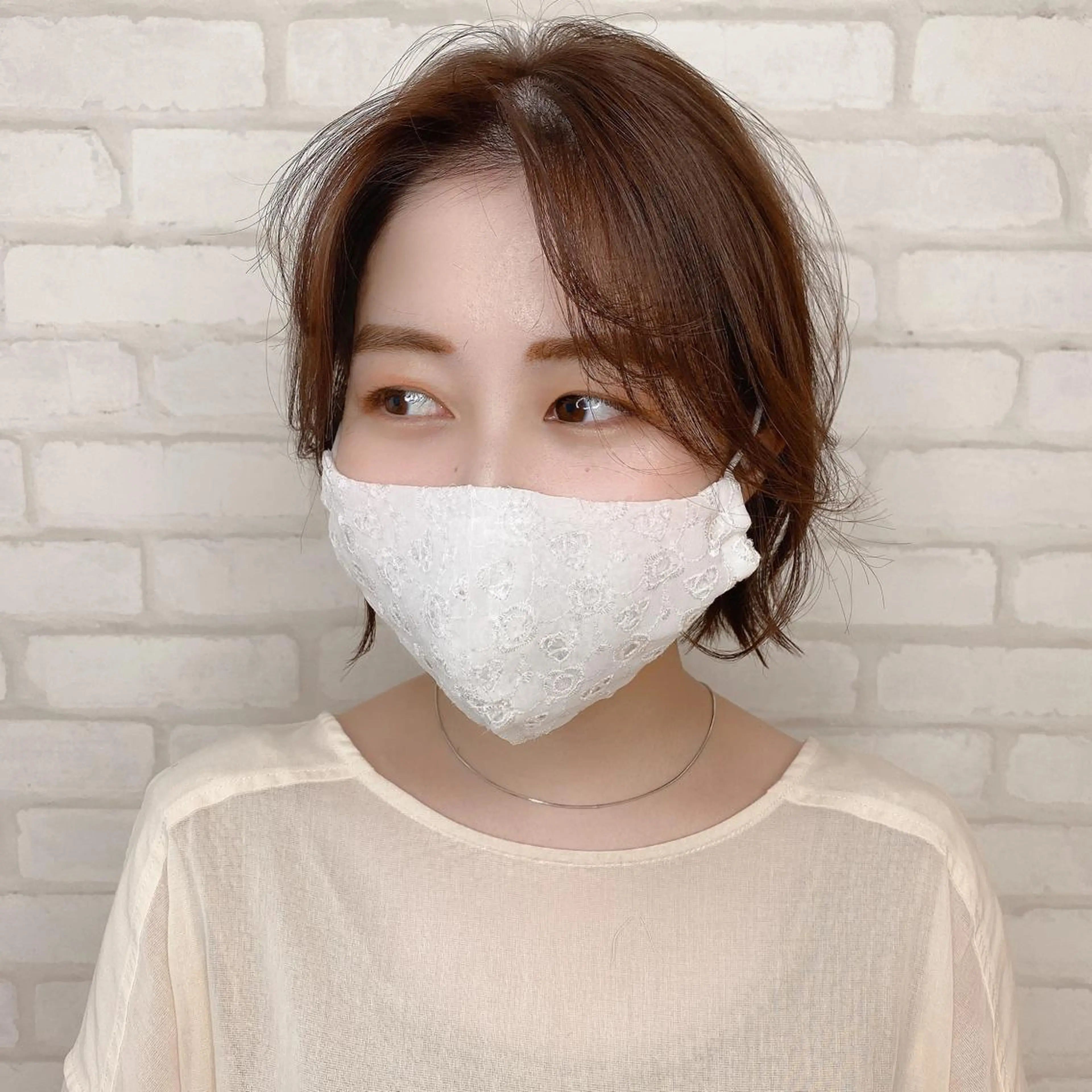 ショート カラー abilita AZUSAのヘアスタイル