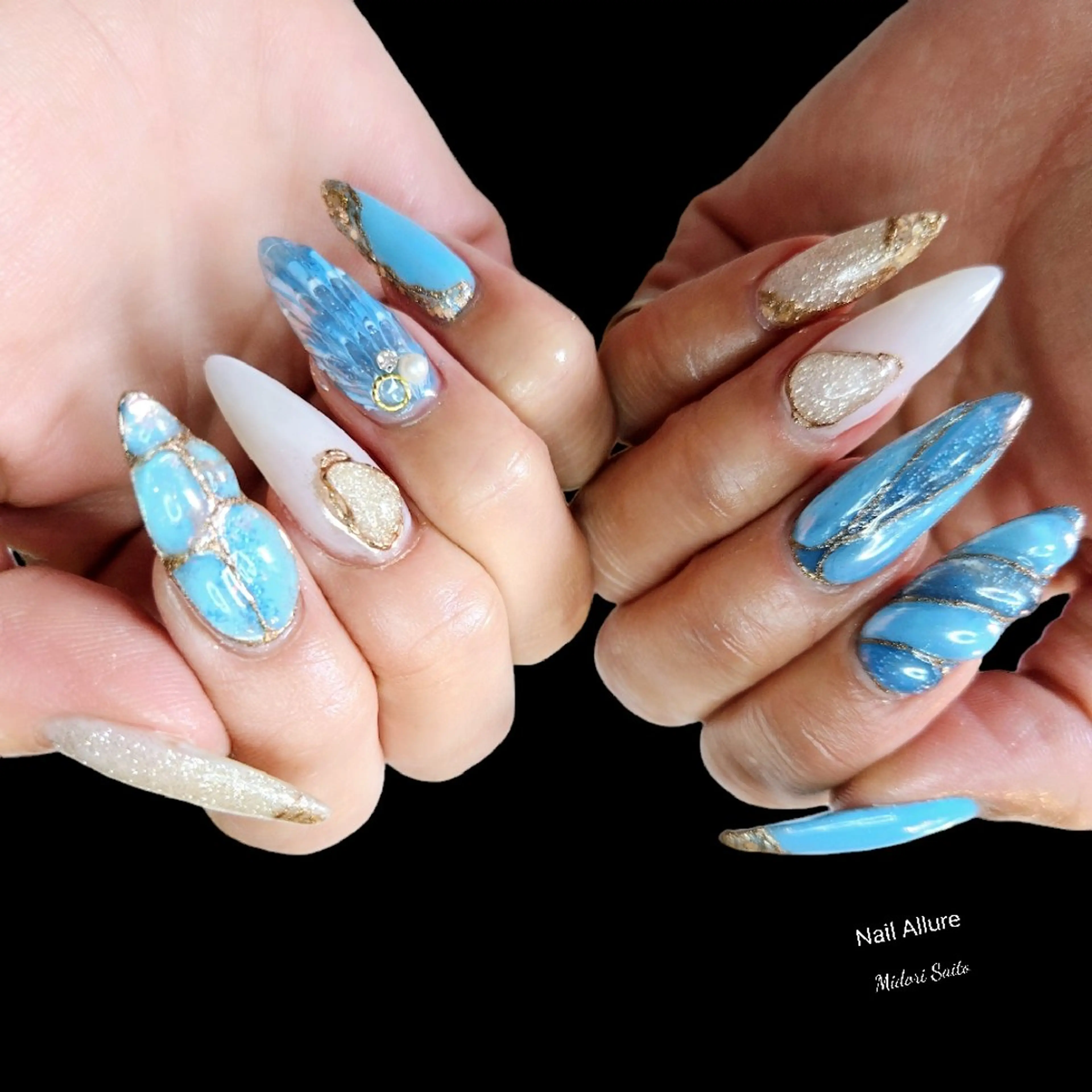 ネイル ジェルネイル スカルプネイル Nail Allure(ネイル アルーア)所属・Nail Allureのネイルデザイン